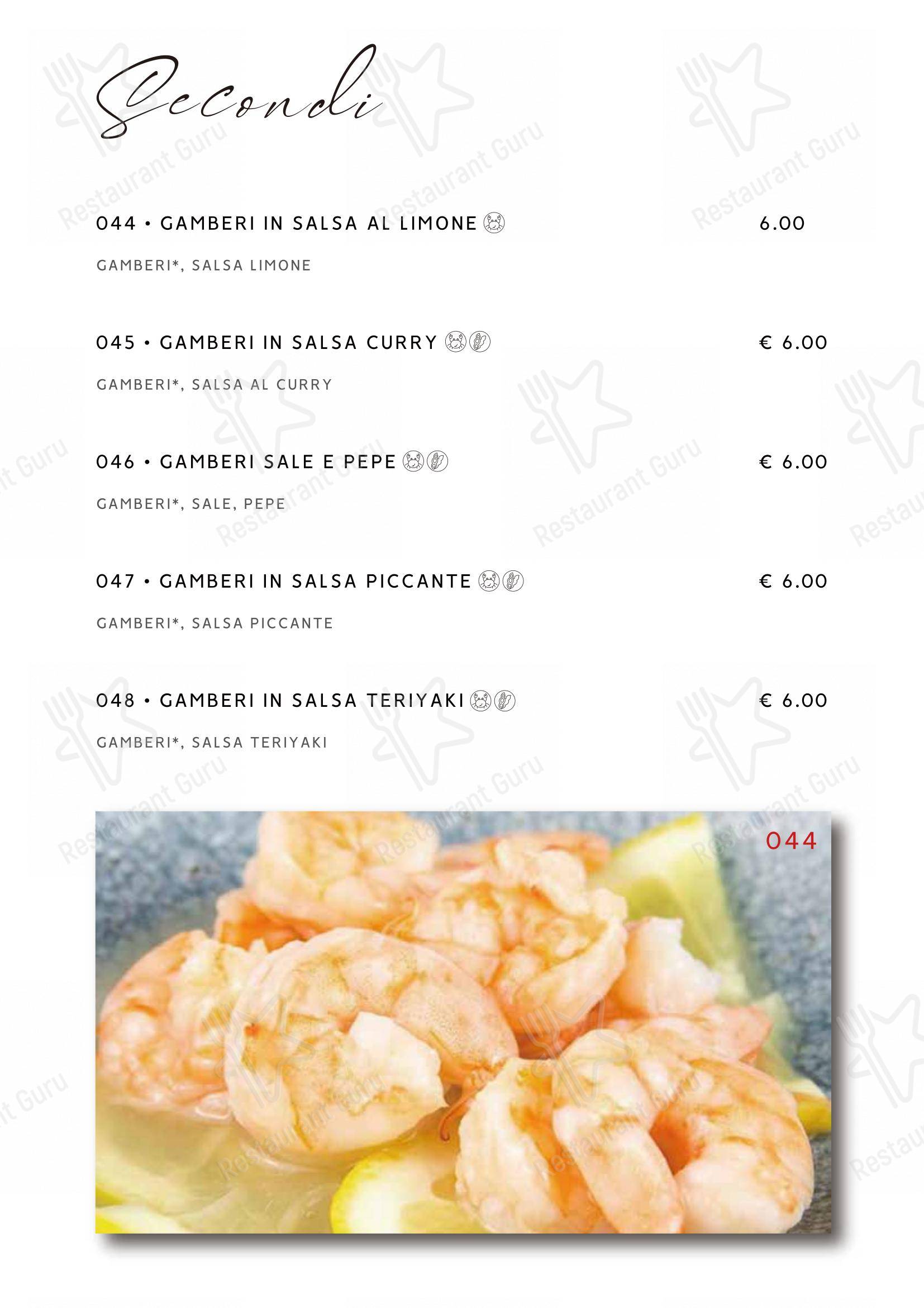 Menu bar per Gohan in Curno