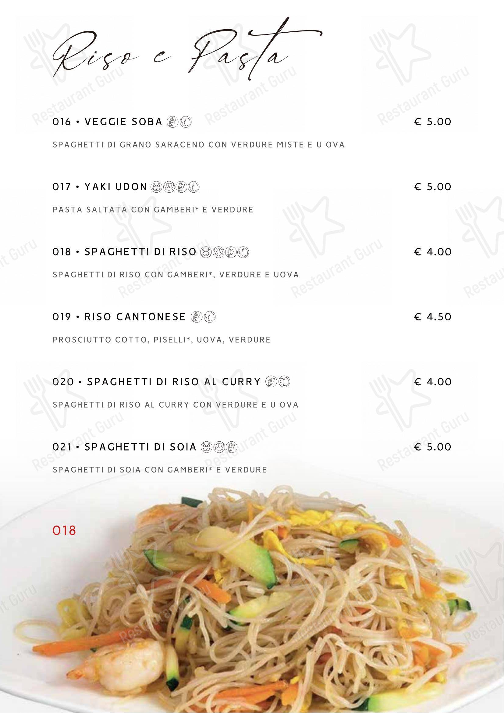Menu bar per Gohan in Curno