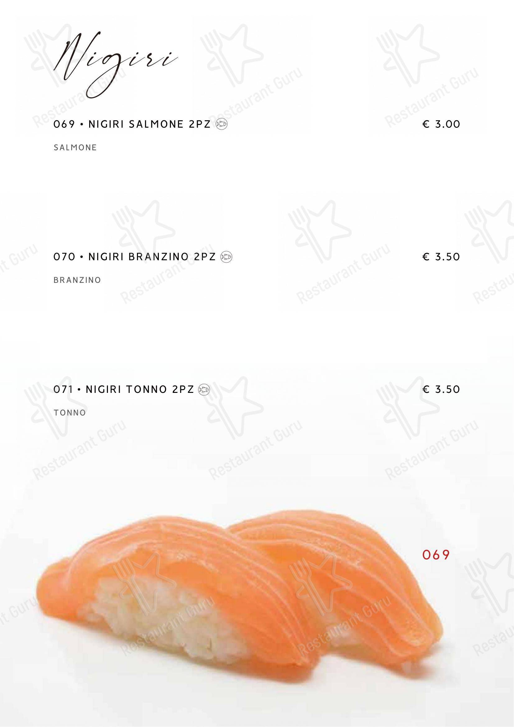 Menu per Gohan in Curno