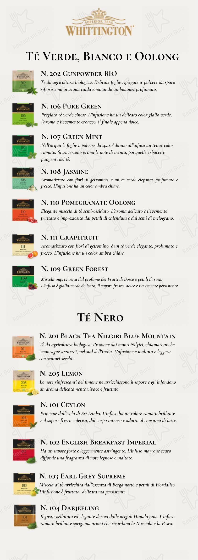 菜单 per Gran Caffè Margherita in Viareggio