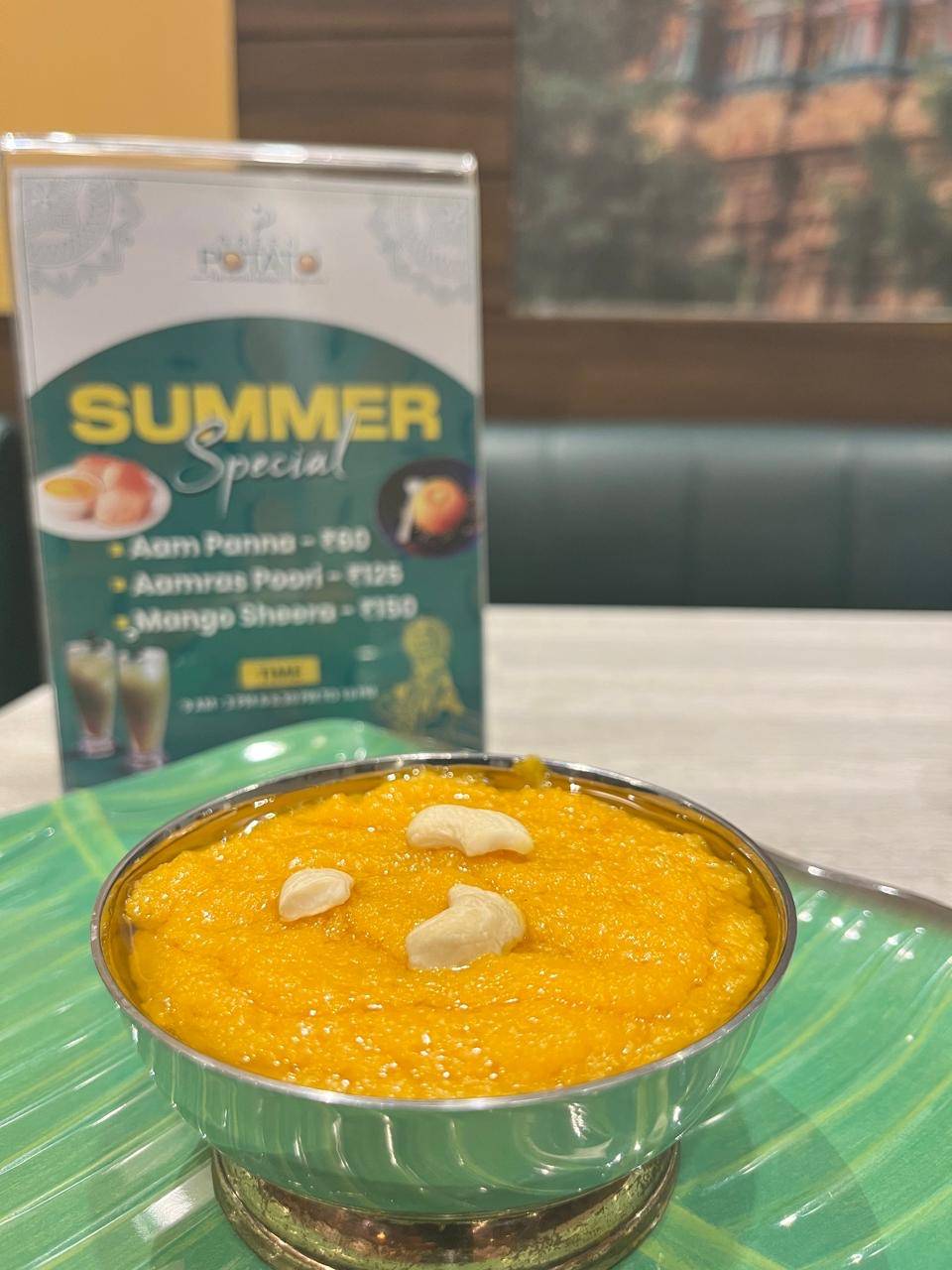 Green Potato - South Indian & Fusion menu