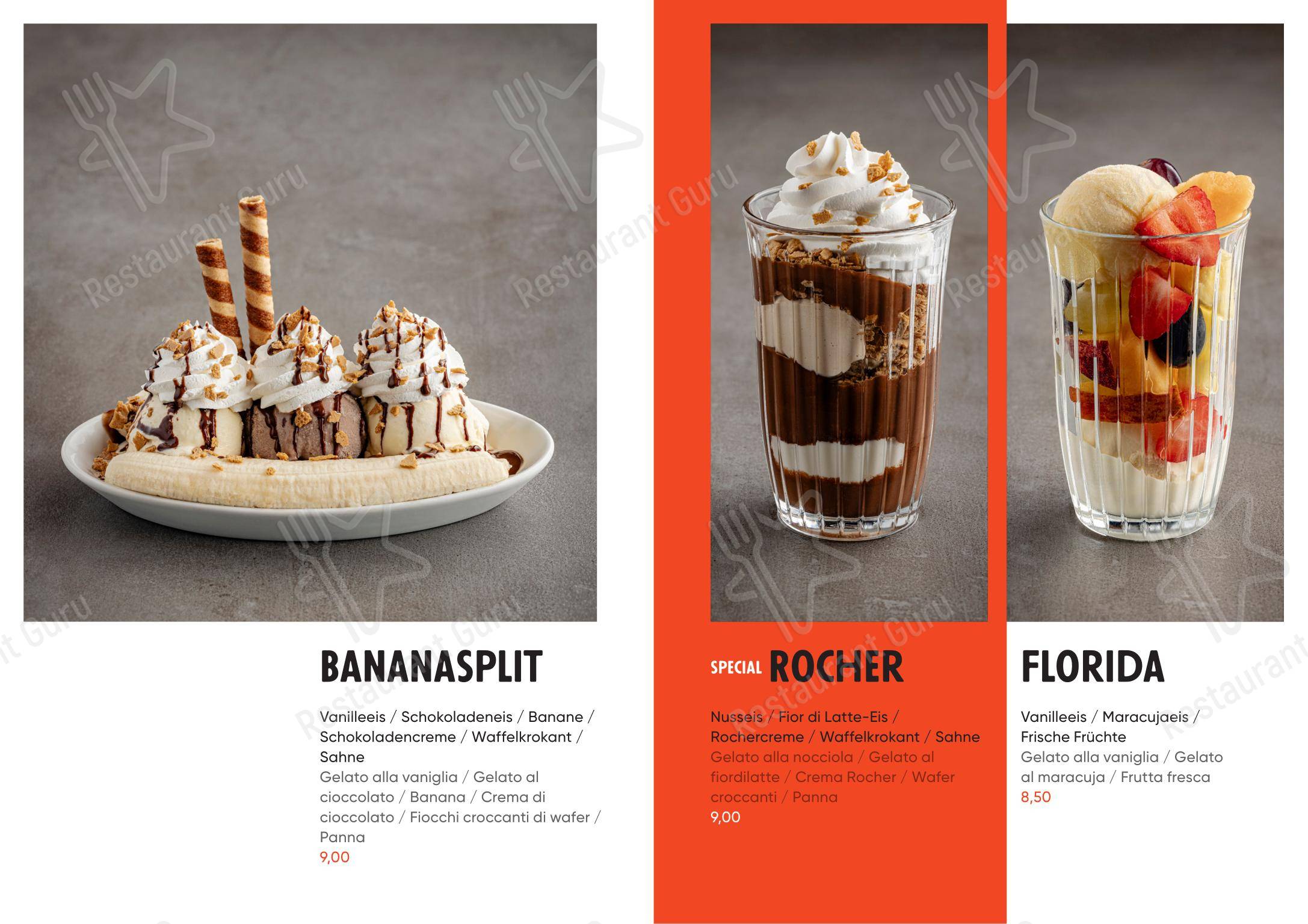 Menu bar per Gretl am See Restaurant in Caldaro