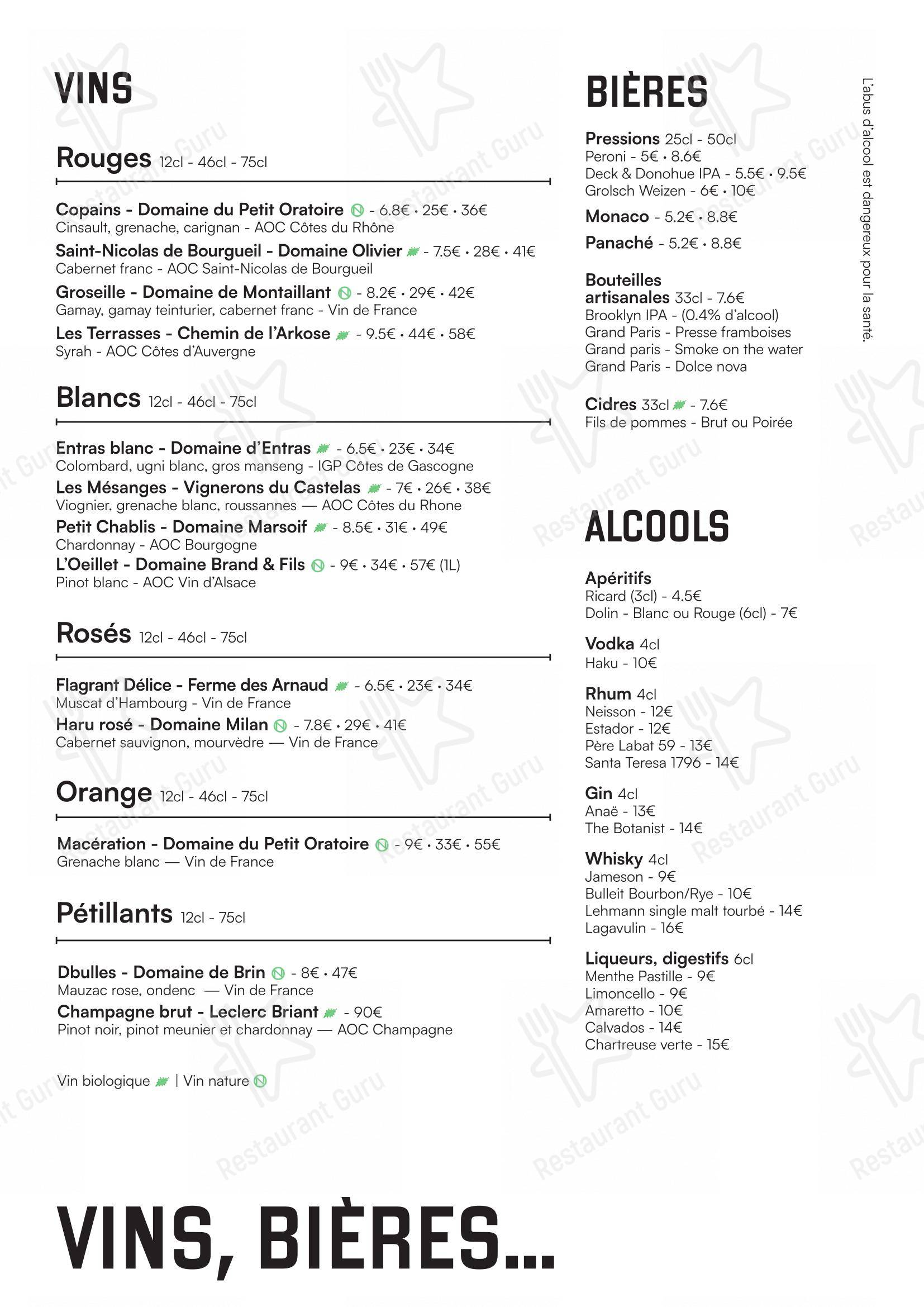 Menu pour Griffon - Menu bar