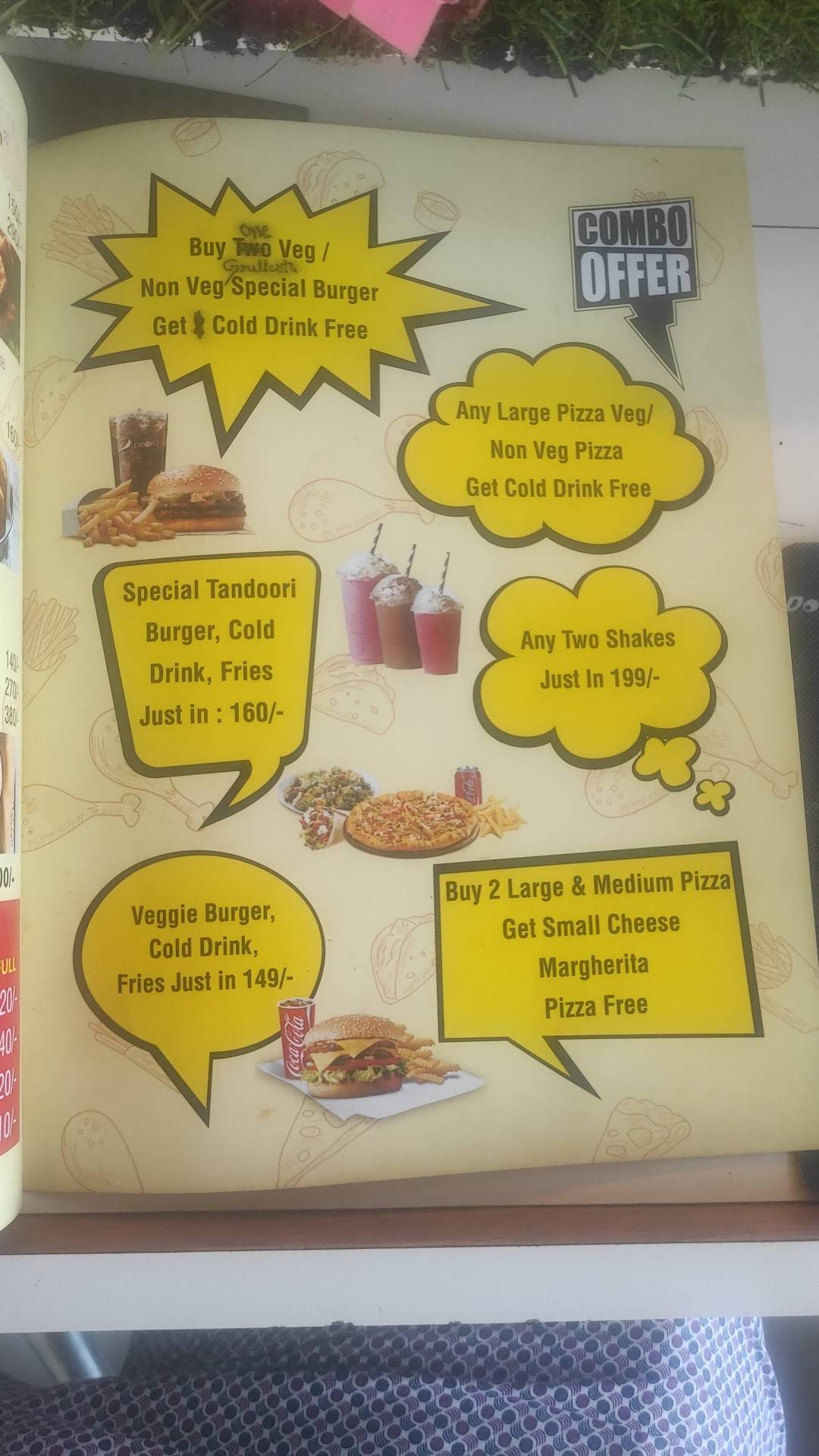 Grillesta Cafe-Best Resturant in Raja Sansi/Cafe/Dining Hall in Raja Sansi/Amritsar menu
