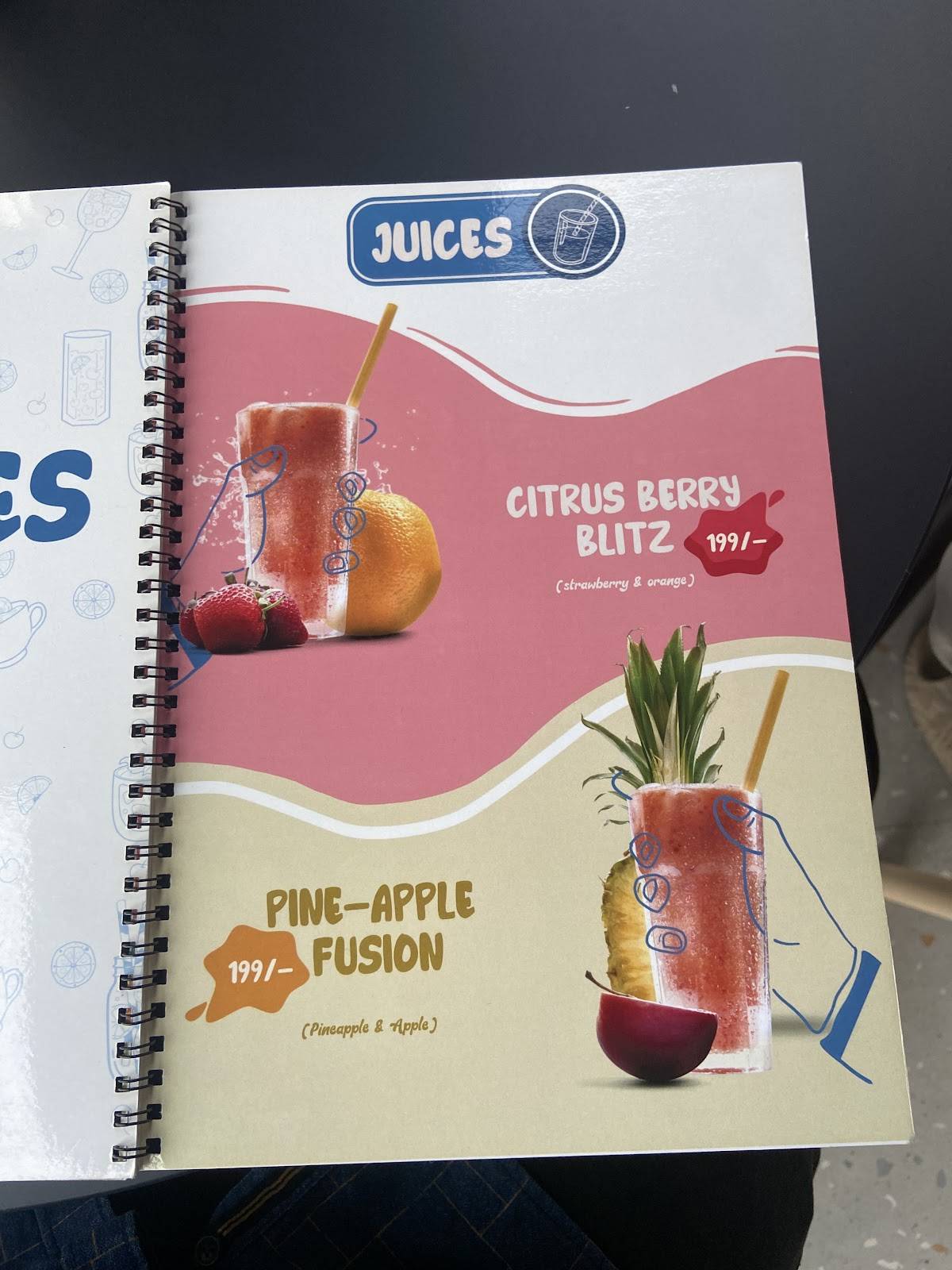 Procafe menu