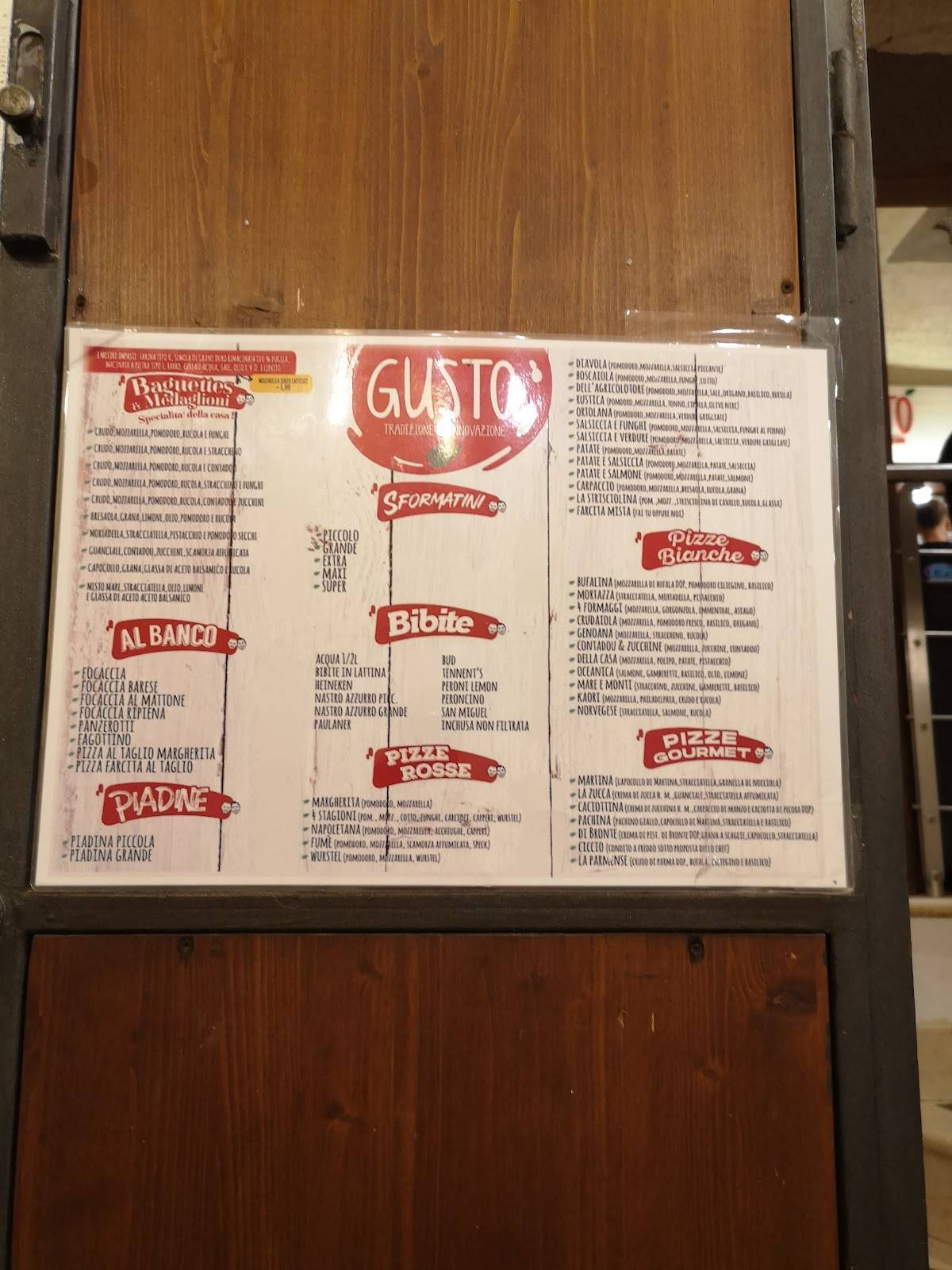 Menu di Gustó 