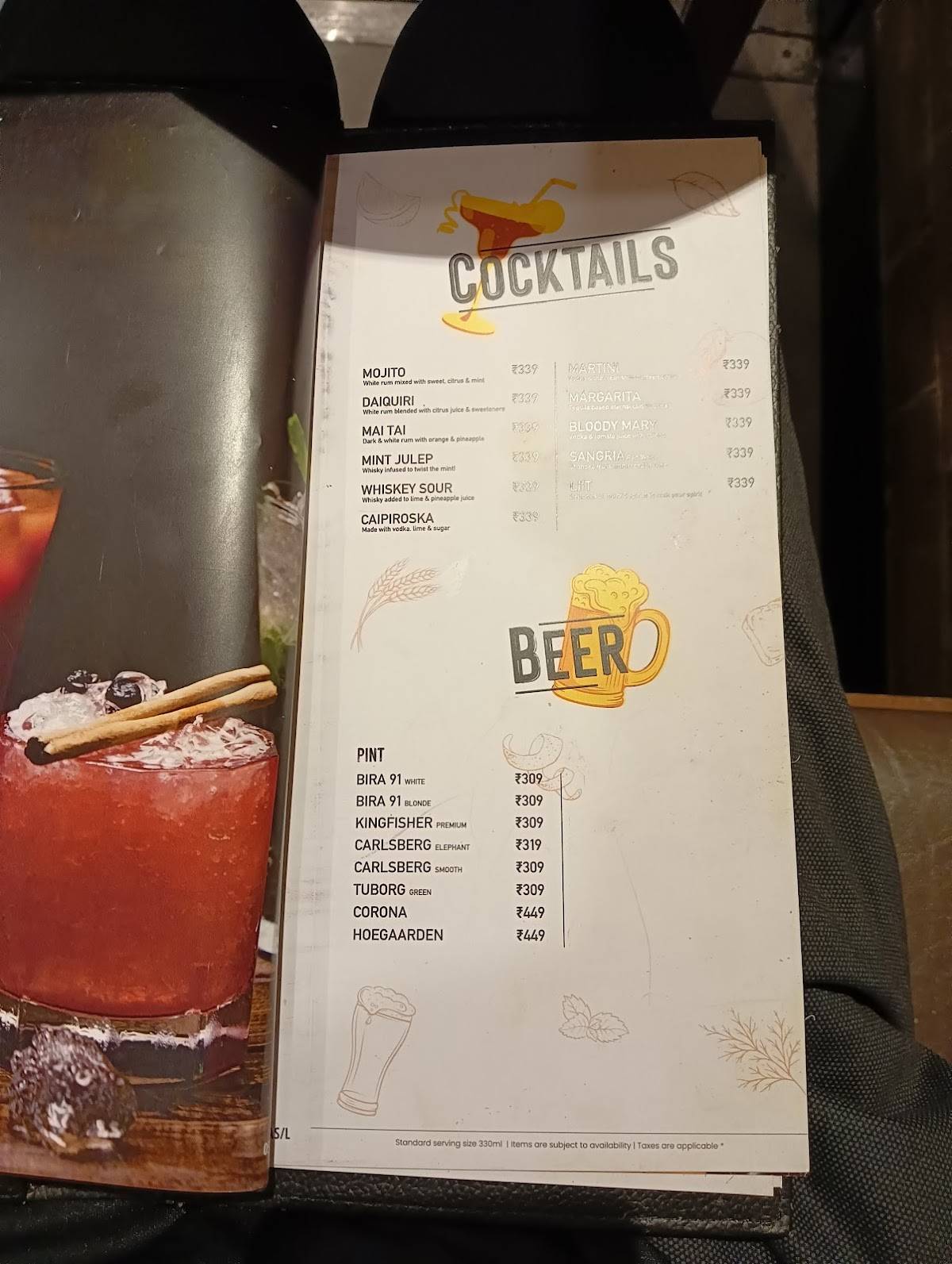 Barbeque Nation menu