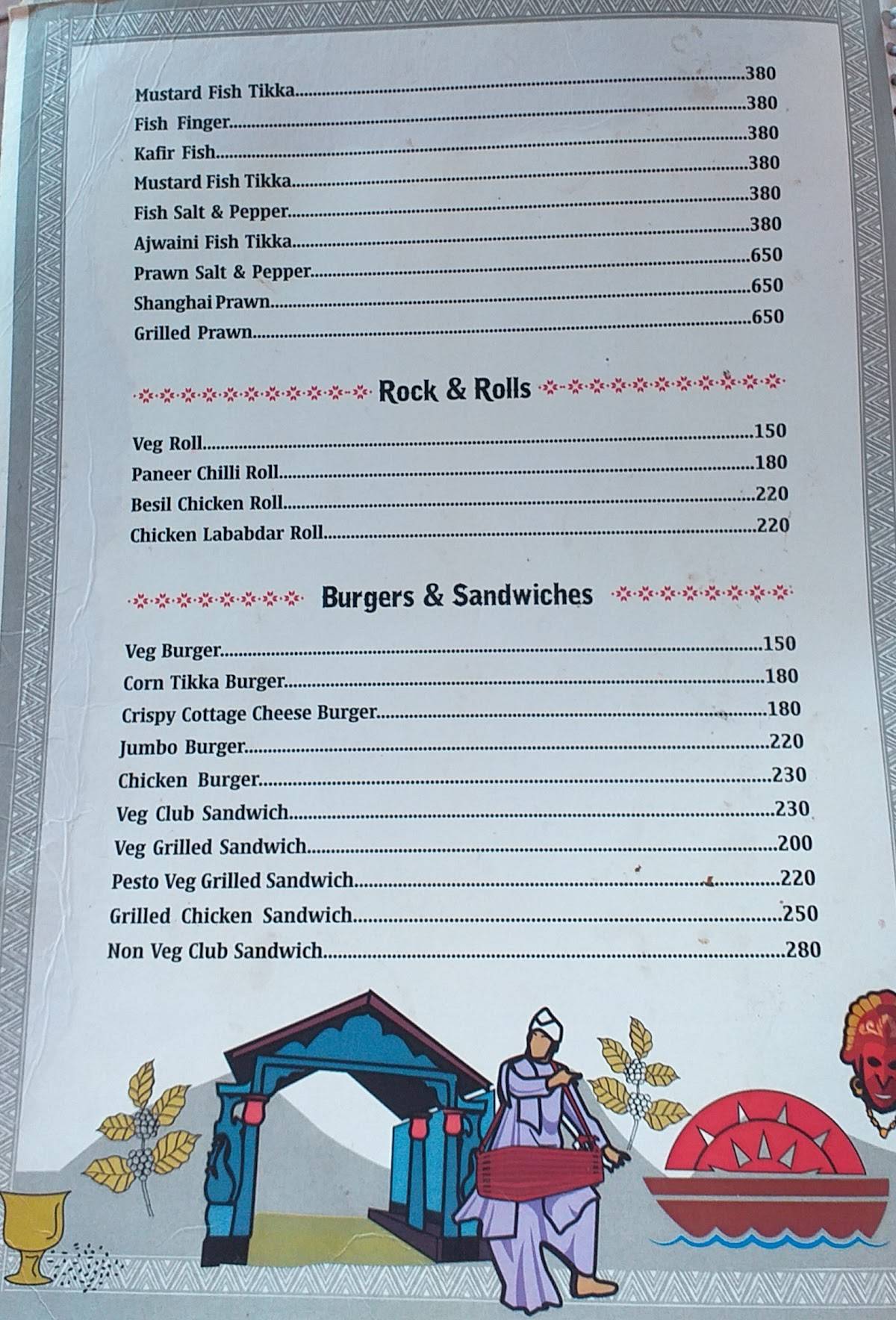 Celestial menu