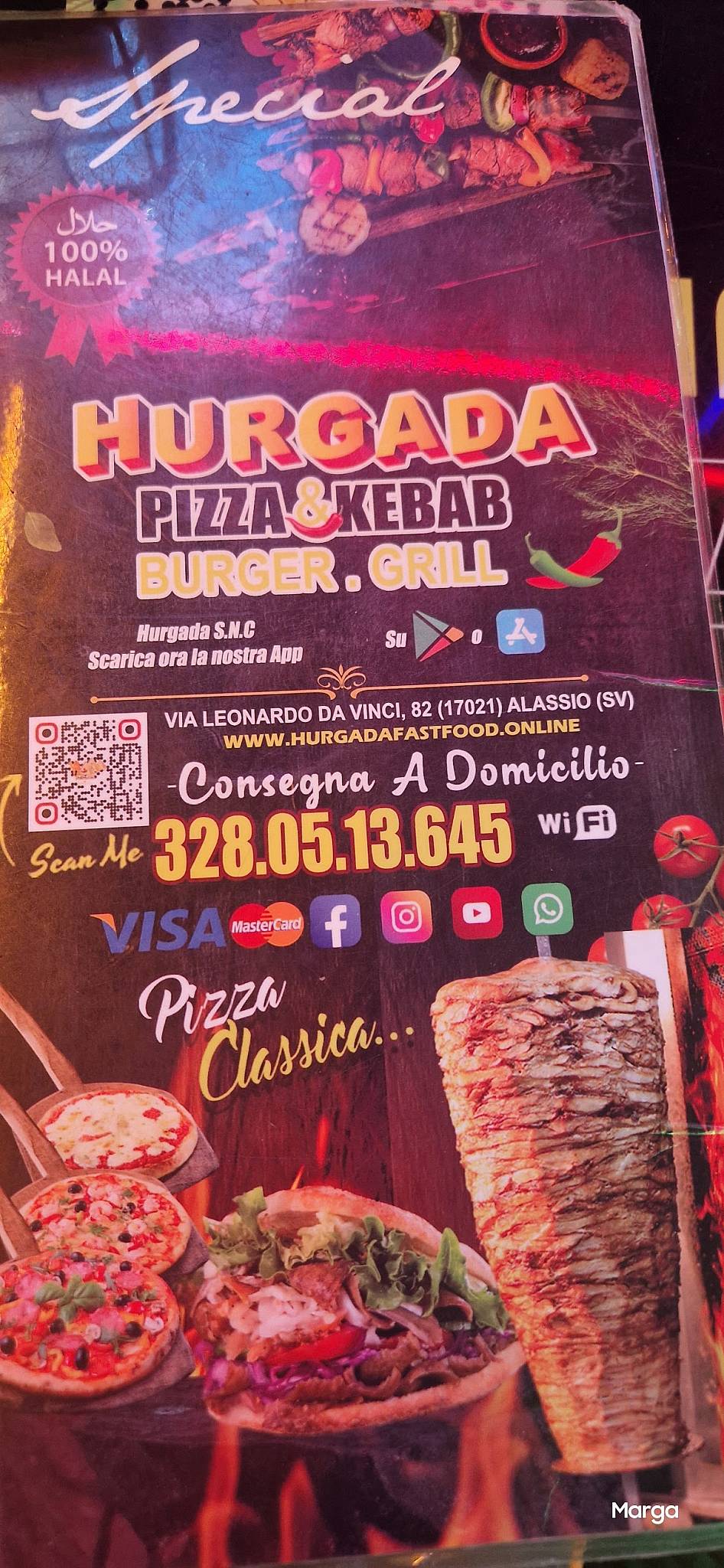 Menu di Hurgada Pizza Kebab 