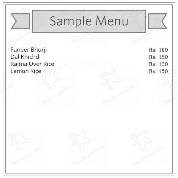 Homaid - Your Alternative Kitchen menu