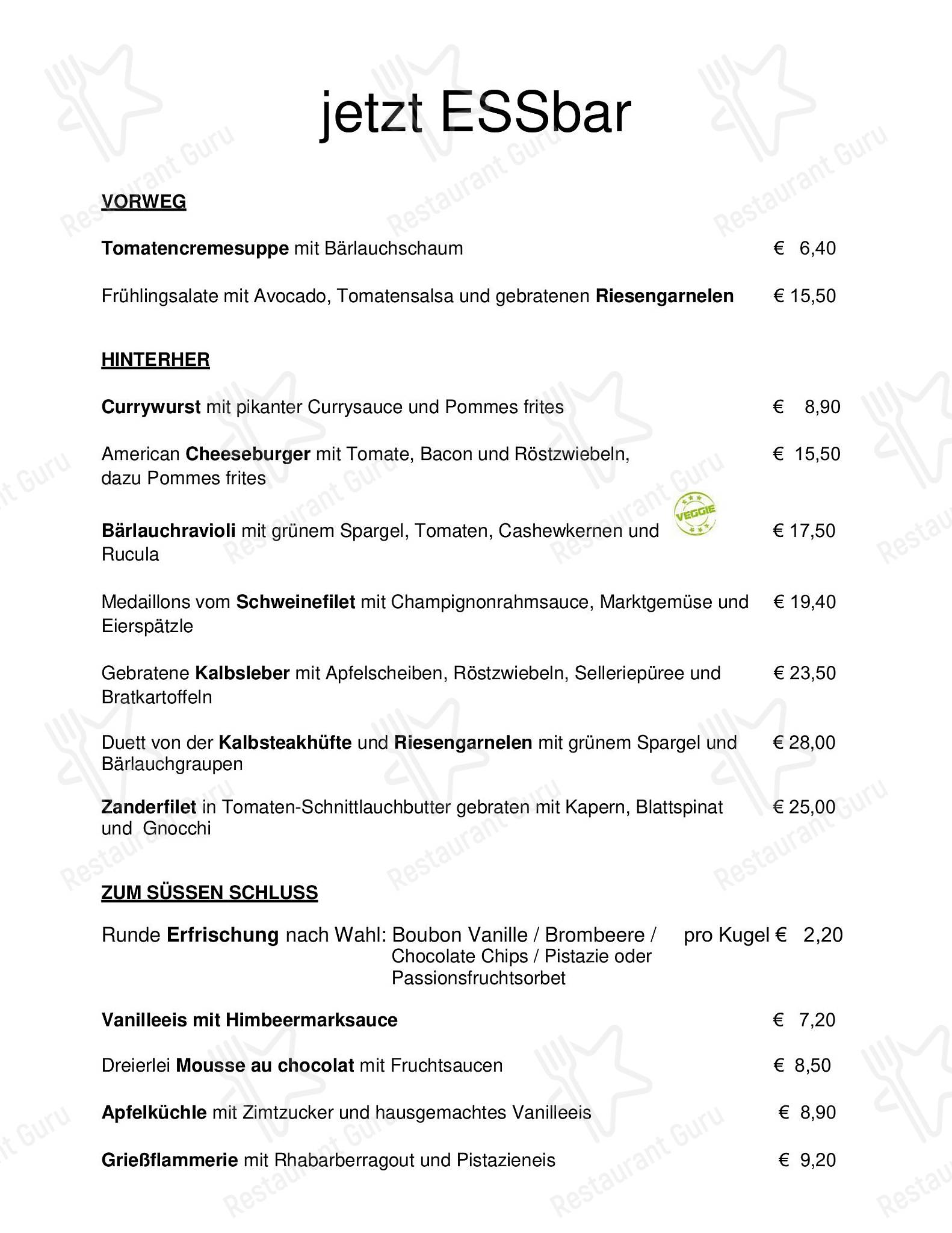 Speisekarte von Hotel Restaurant Feyrer, Senden