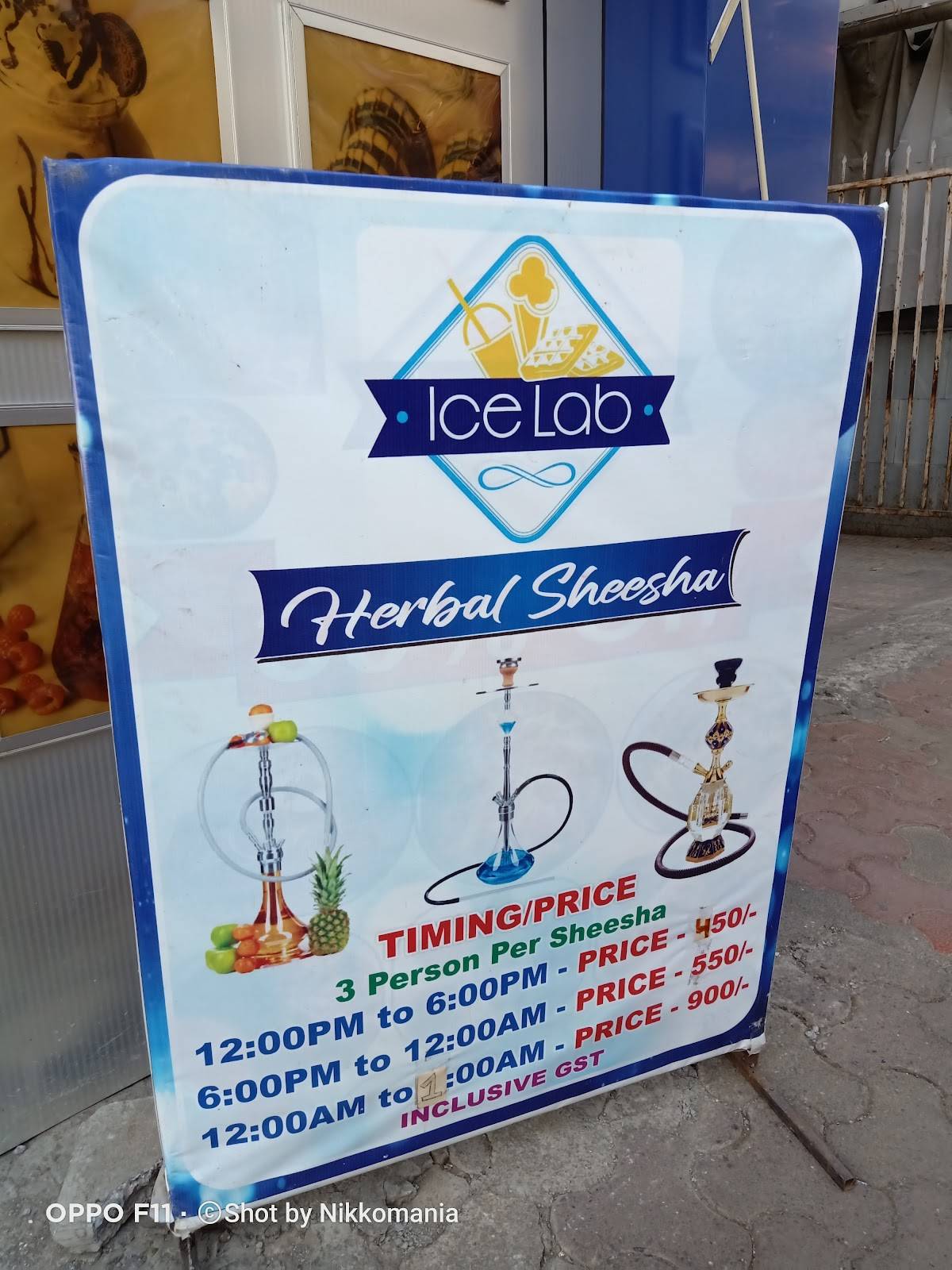 Menu at ICE LAB Girgaon Chowpatty, Mumbai