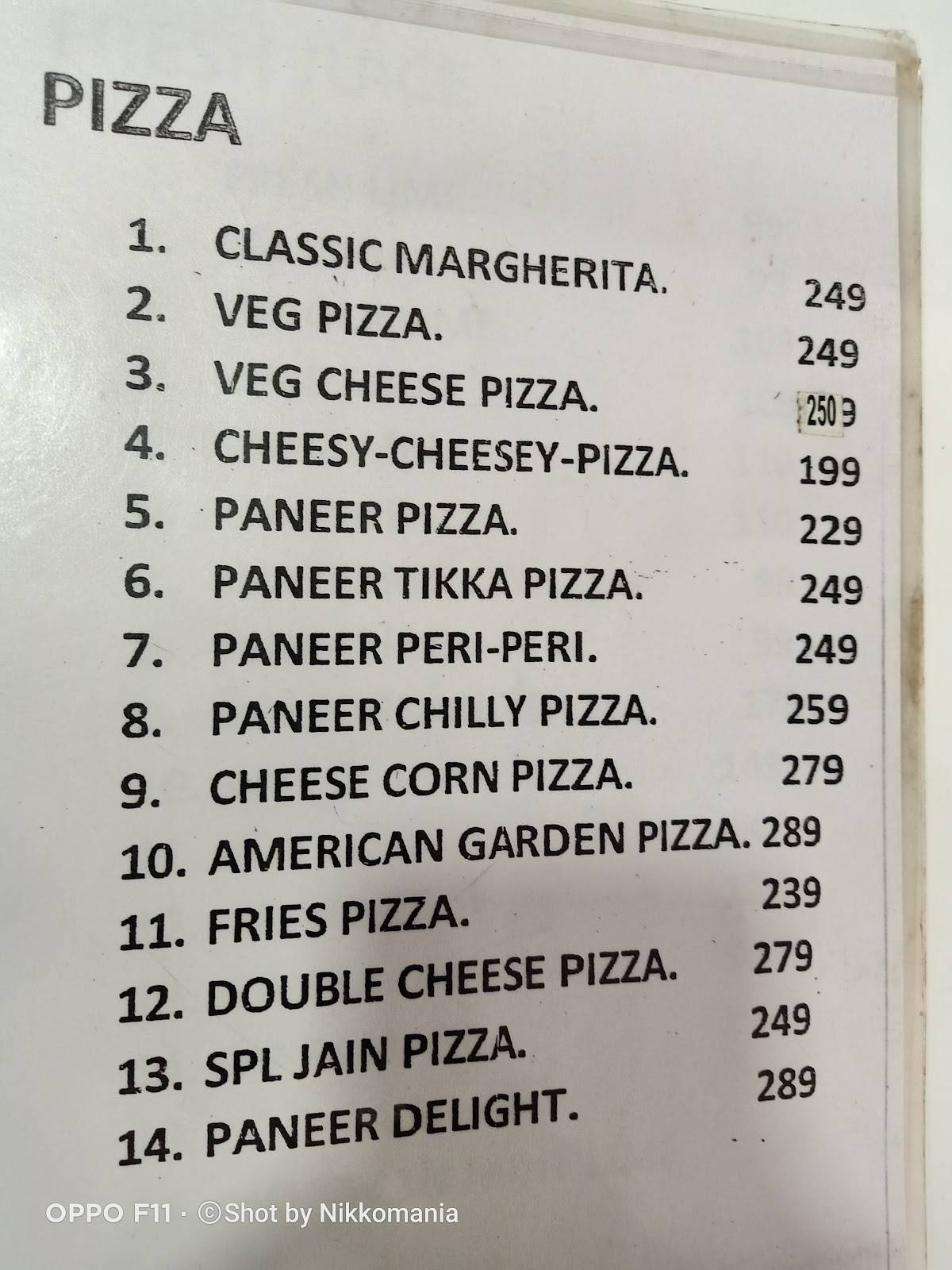 Menu at ICE LAB Girgaon Chowpatty, Mumbai