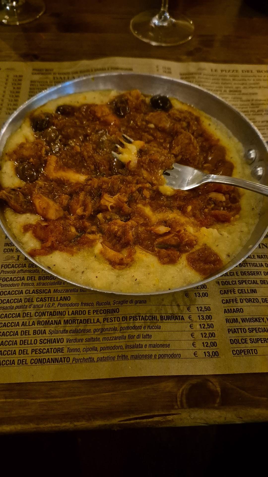 Menu di Il Borgo Antica Locanda 