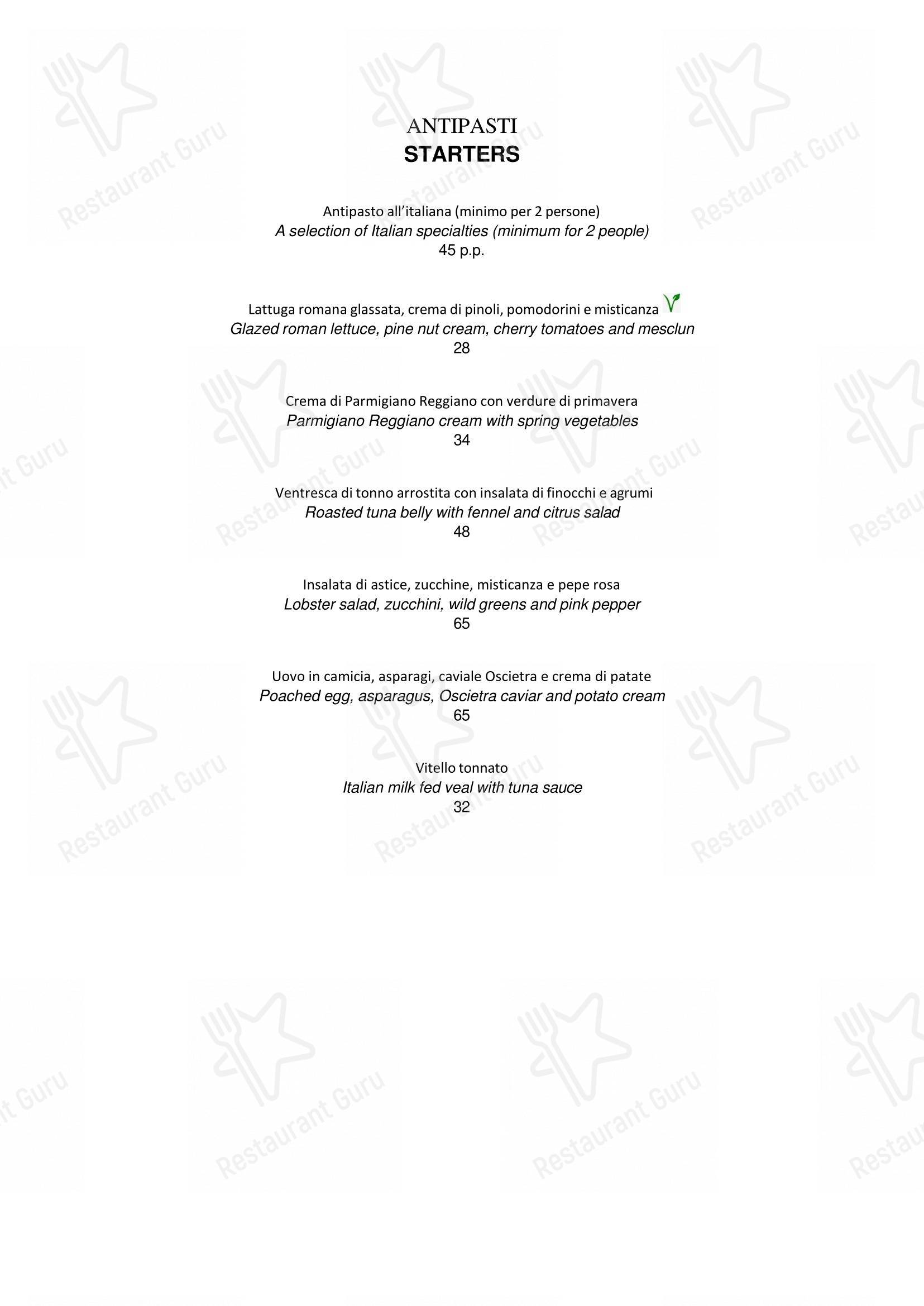 Il Ristorante - Niko Romito Roma in Roma - Коктейльная карта