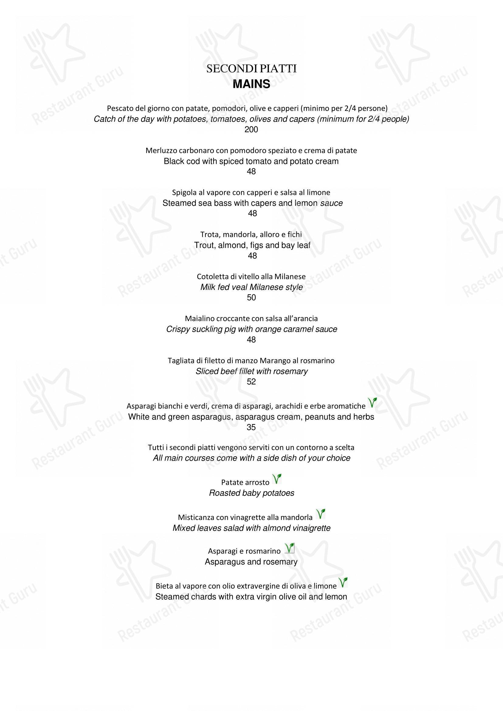 Коктейльная карта per Il Ristorante - Niko Romito Roma ristorante