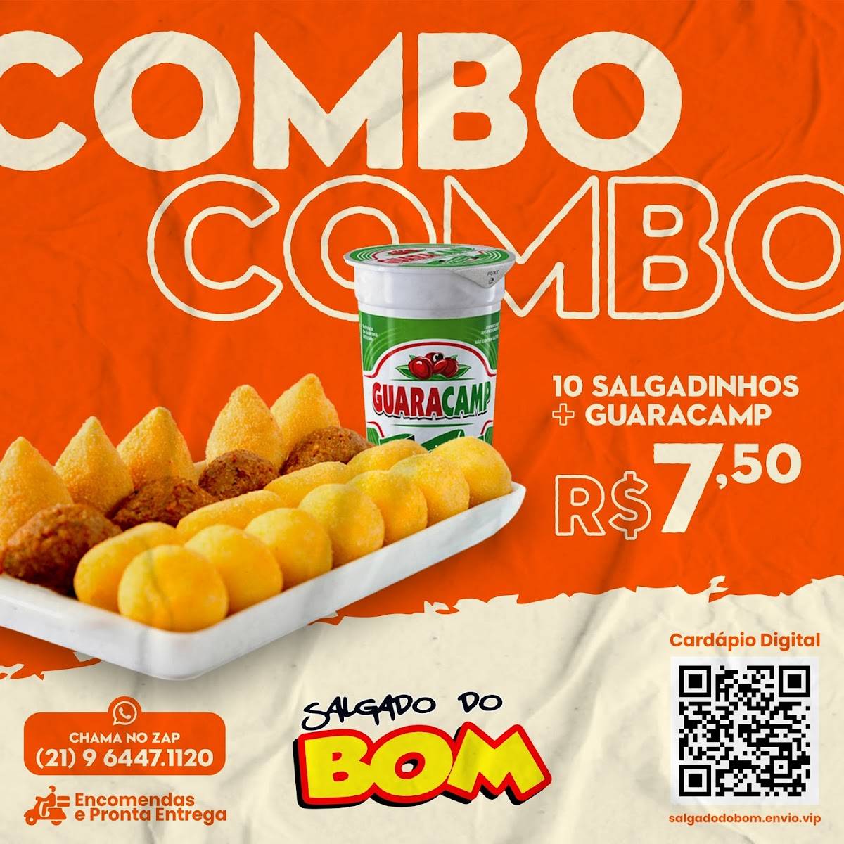 Salgado Do Bom cardápio