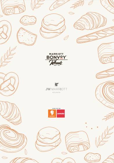 JW Marriott Hotel Kolkata menu