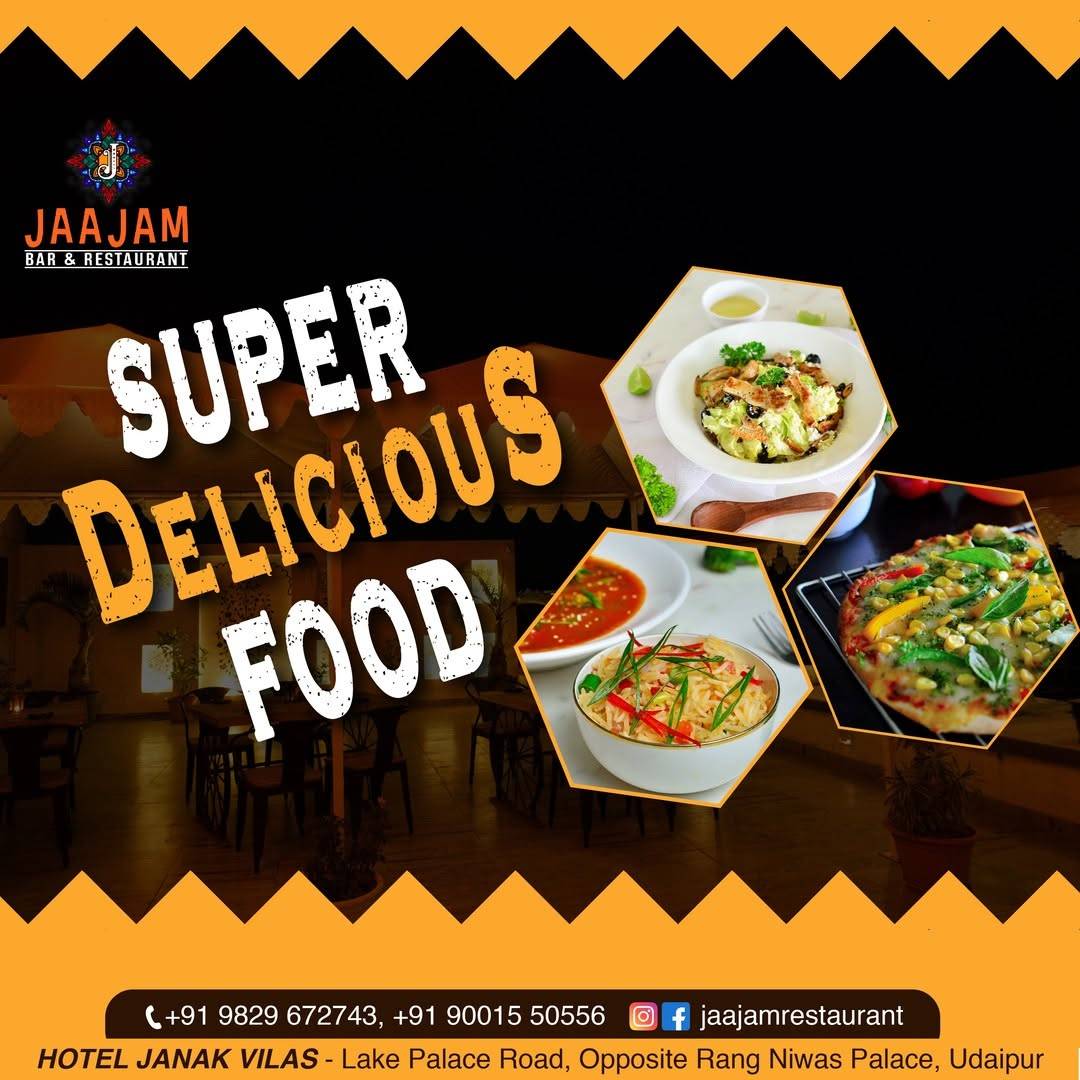 Jaajam Restaurant menu