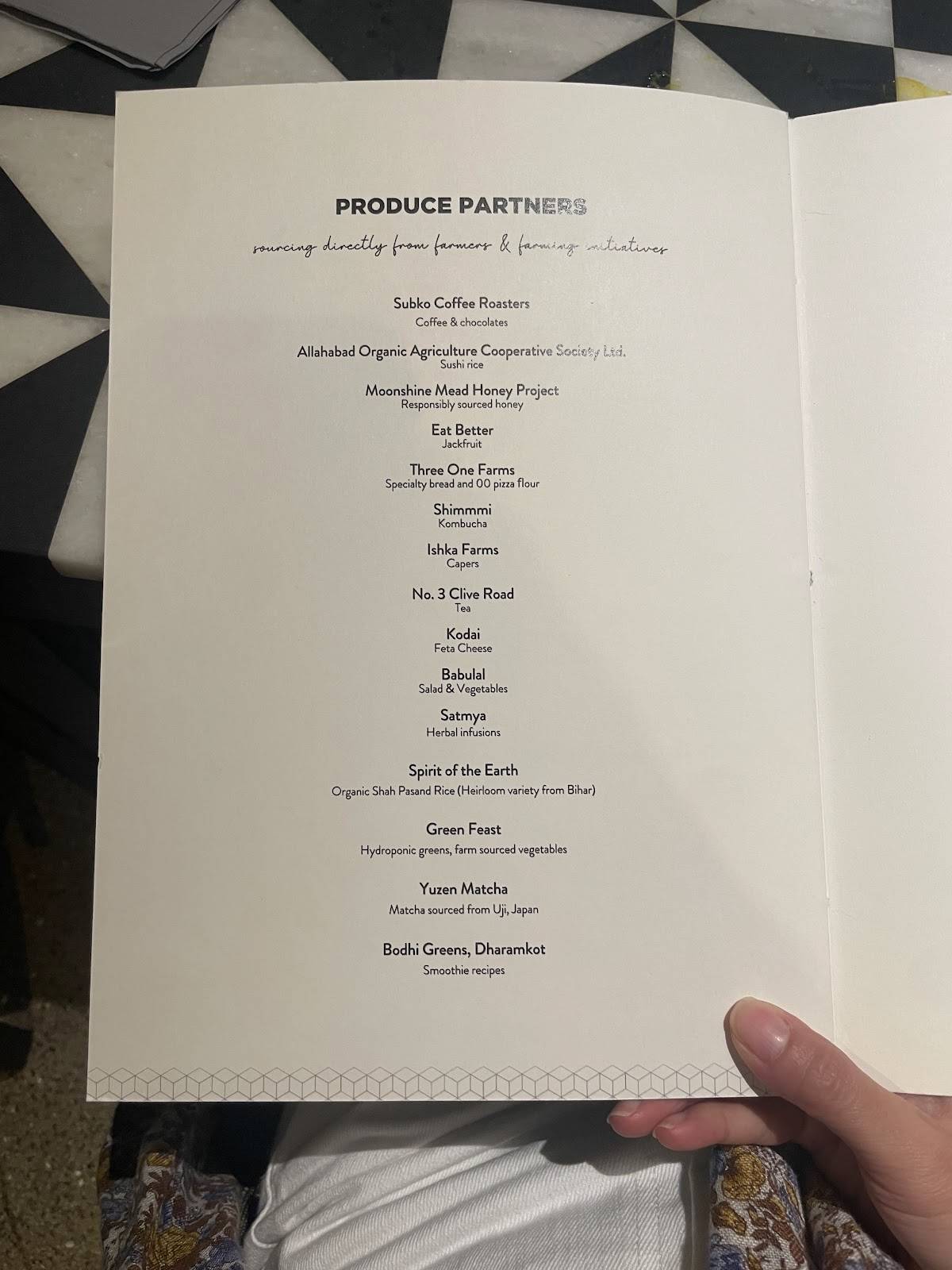 Jaipur Modern - Store & Kitchen menu
