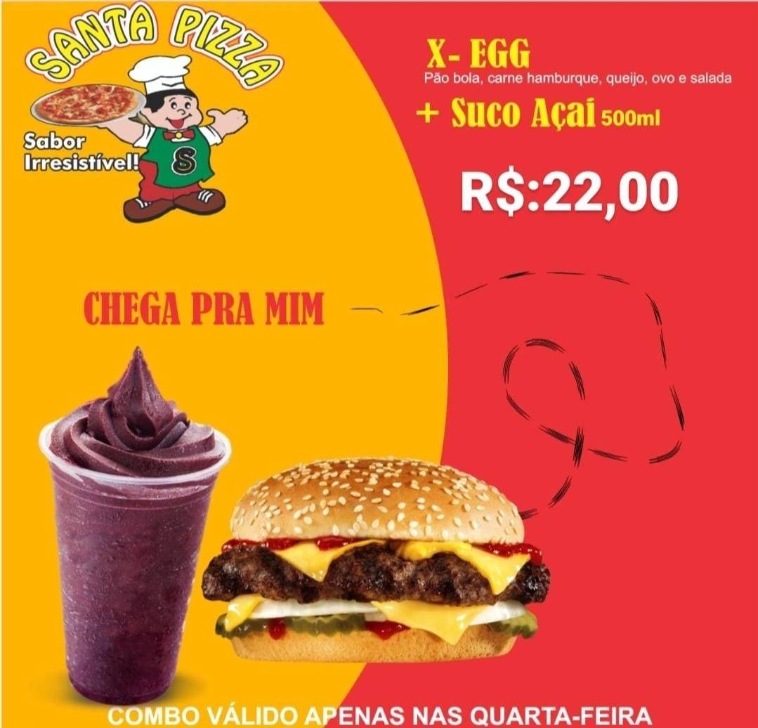 Santa Pizza Delivery cardápio