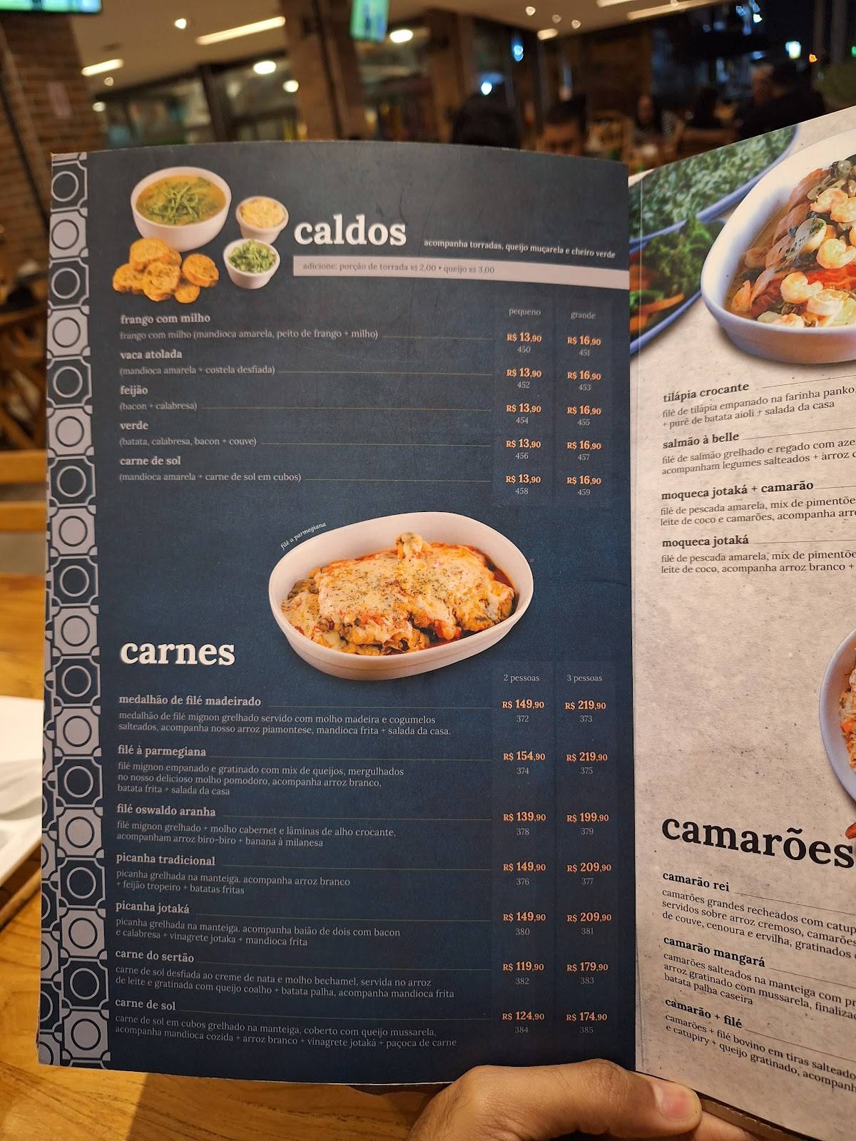 Jotaká cozinha + bar - Taguatinga cardápio