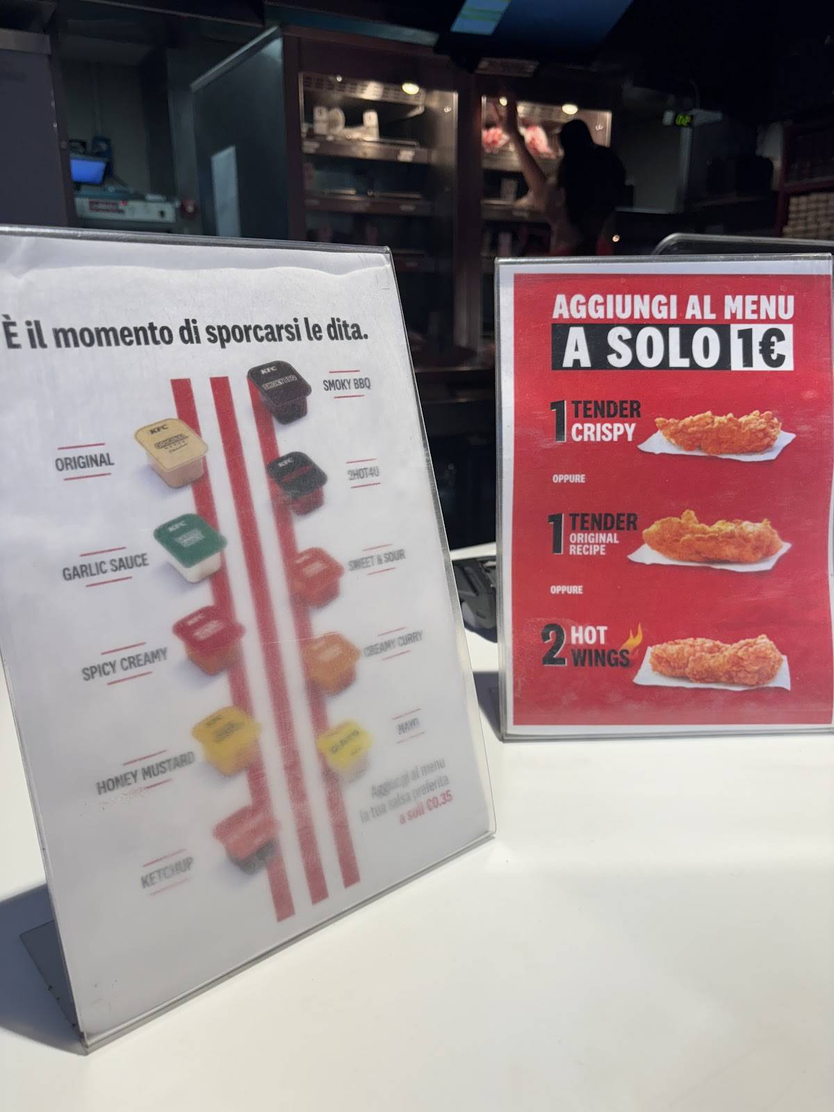 Menu di KFC 