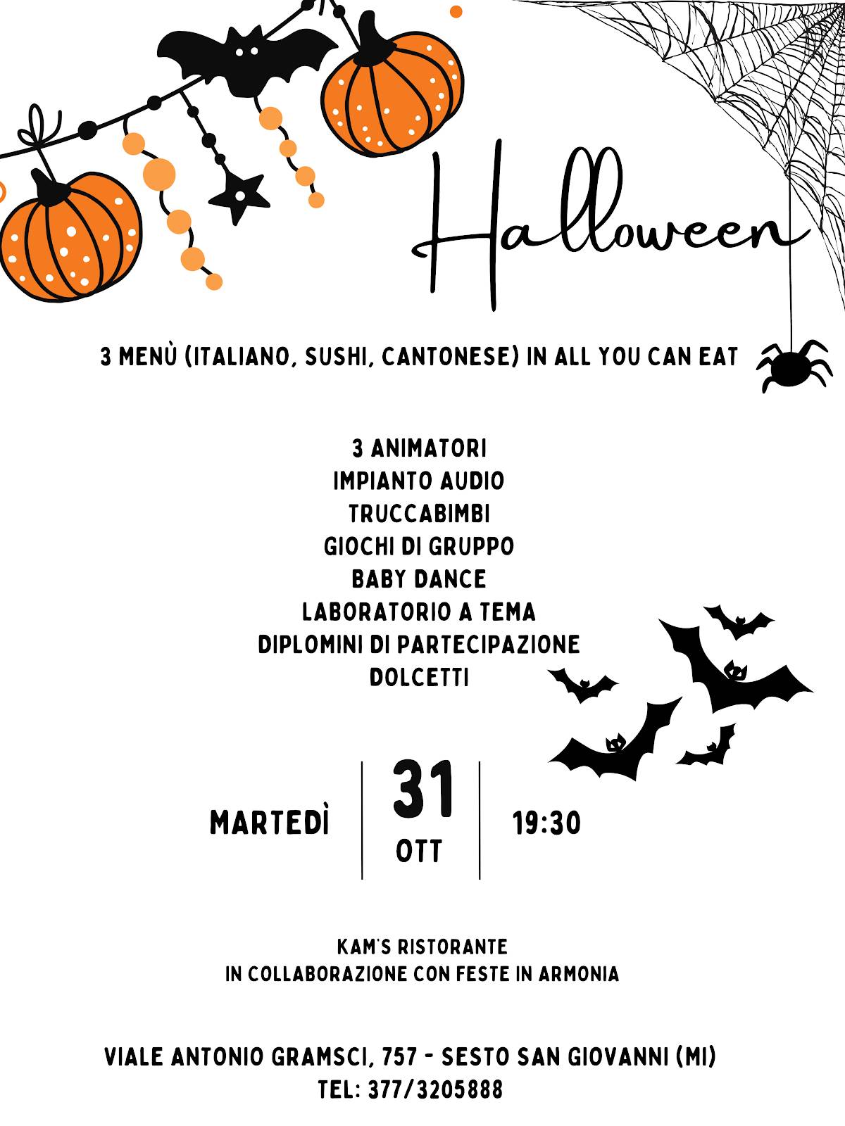 Menu di Restaurant Kam's 