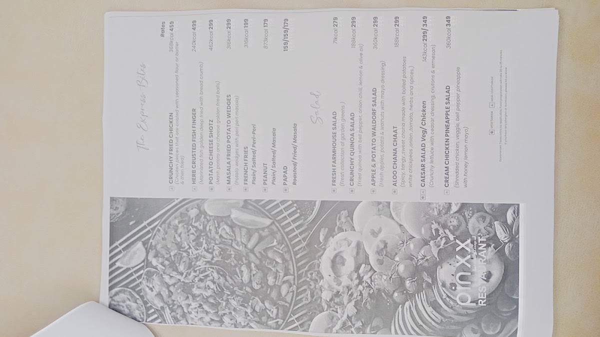 Kapil Dev's Elevens menu