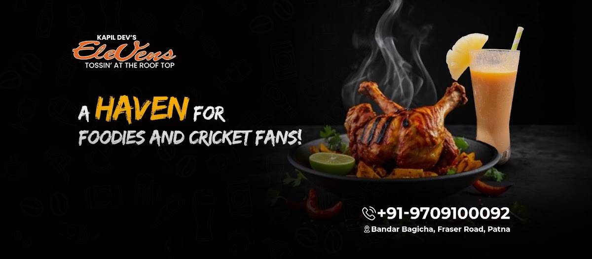 Kapil Dev's Elevens menu