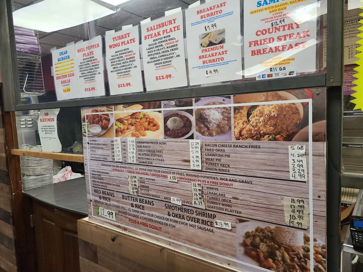 Menu at Tastee Donuts restaurant, Kenner, Loyola Dr 2