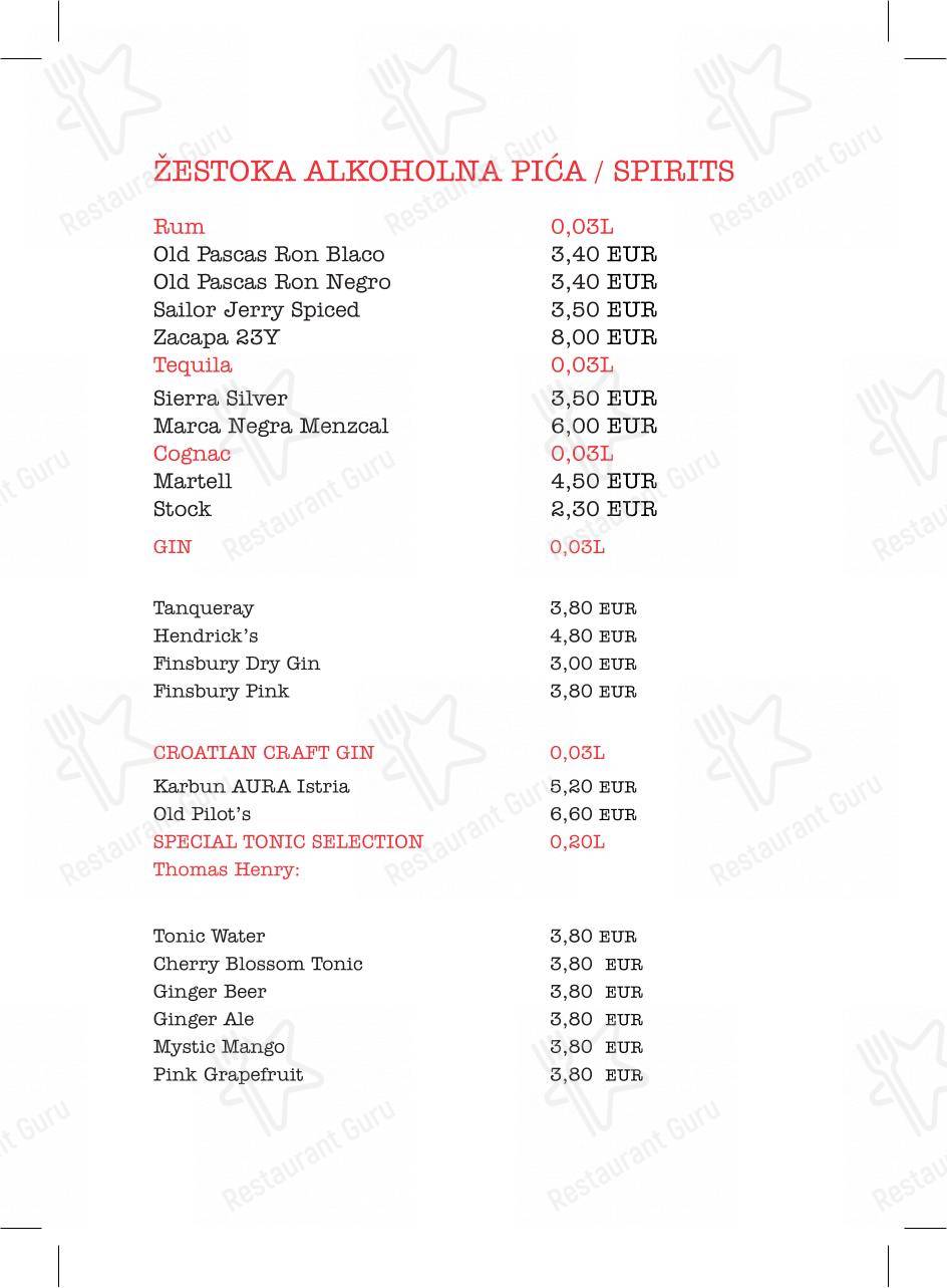 Menu per King's Cafe & Coffee Bar caffè bar
