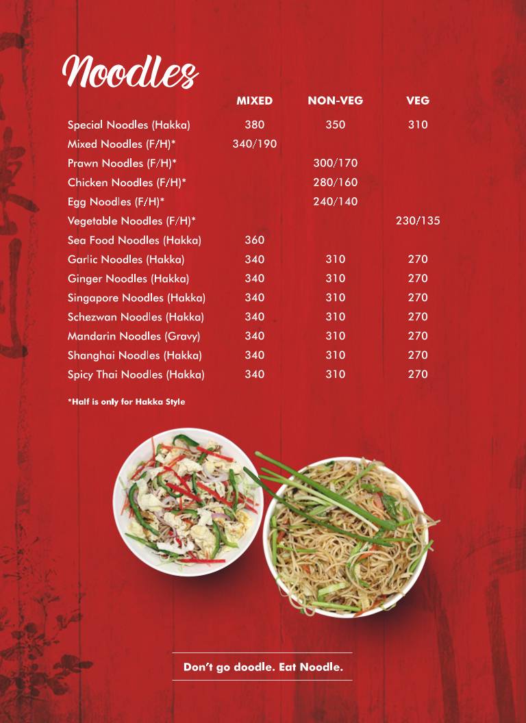 Hatari Restaurant - Garia menu