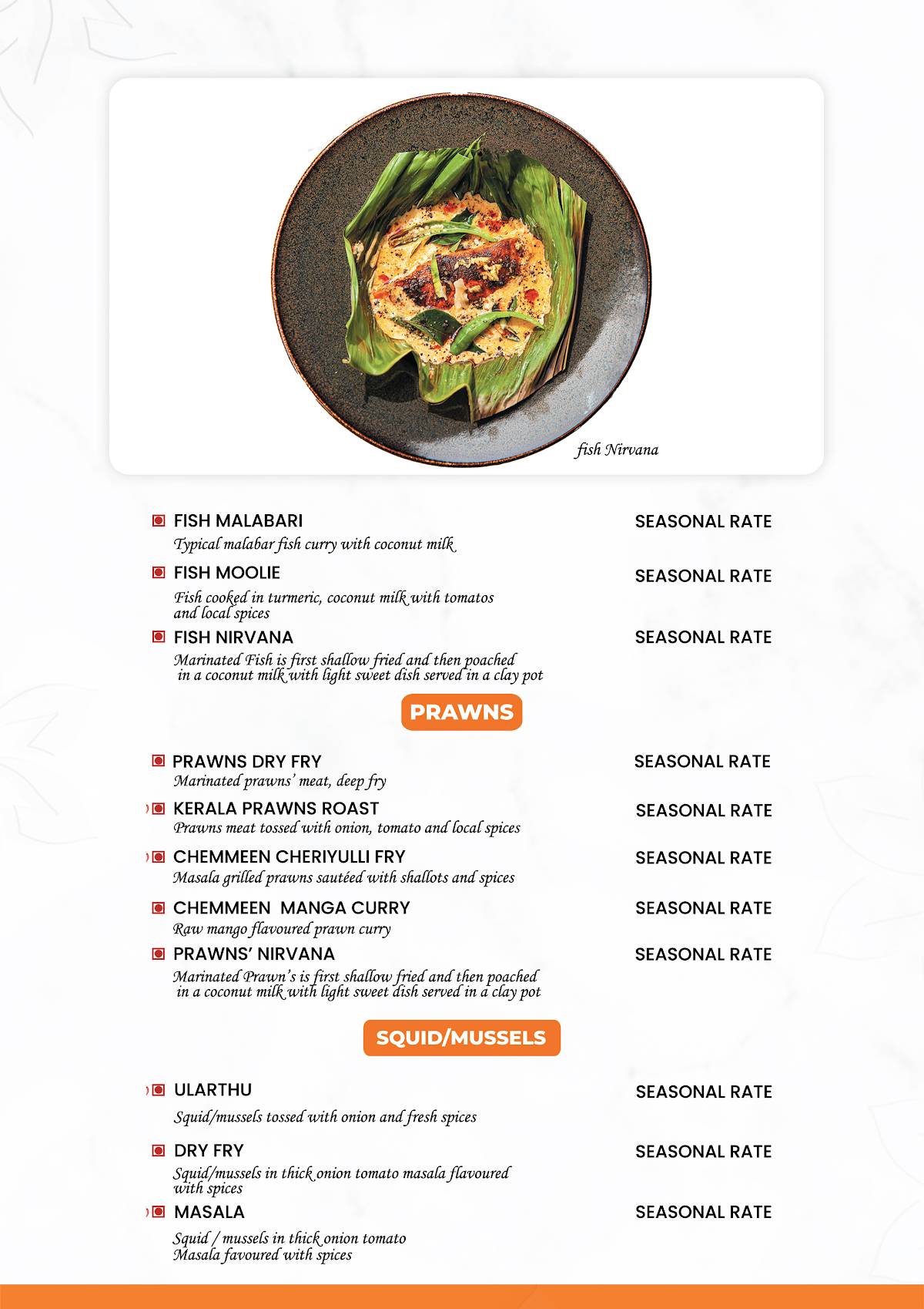 Gazania Mezban Restaurant menu
