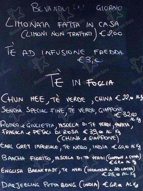 Menu di La Dispensa 