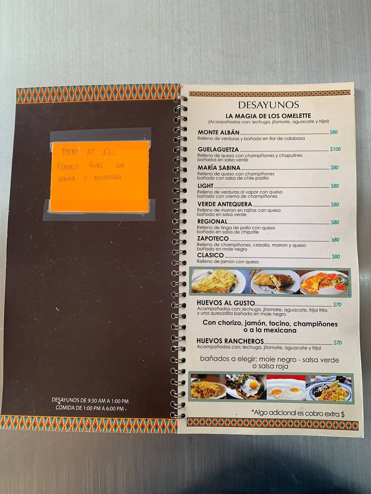 Carta De La Guelaguetza Restaurante Guadalajara carta-de-la-guelaguetza-restaurante-guadalajara