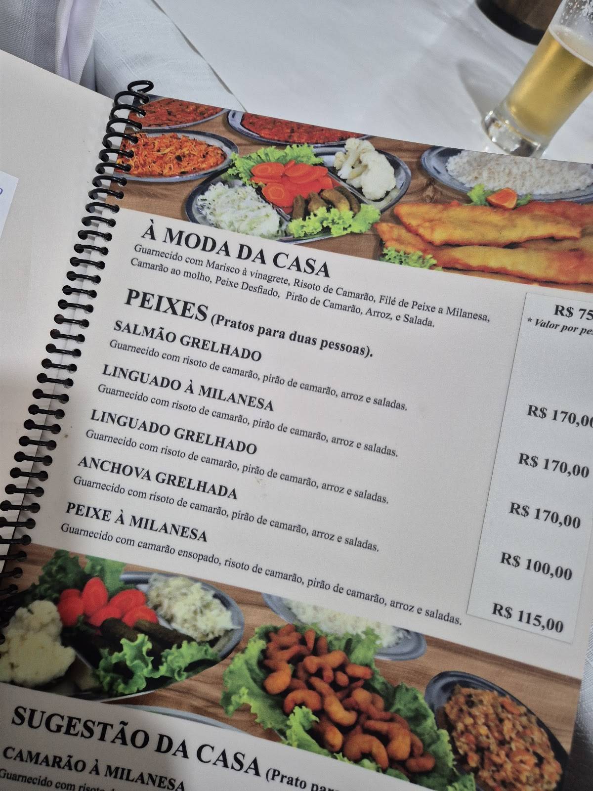 La Roda cardápio