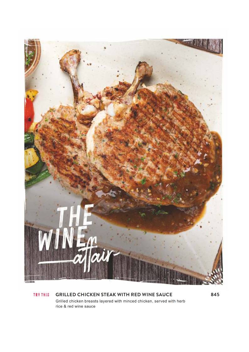 Laidback Cafe GK-2 menu