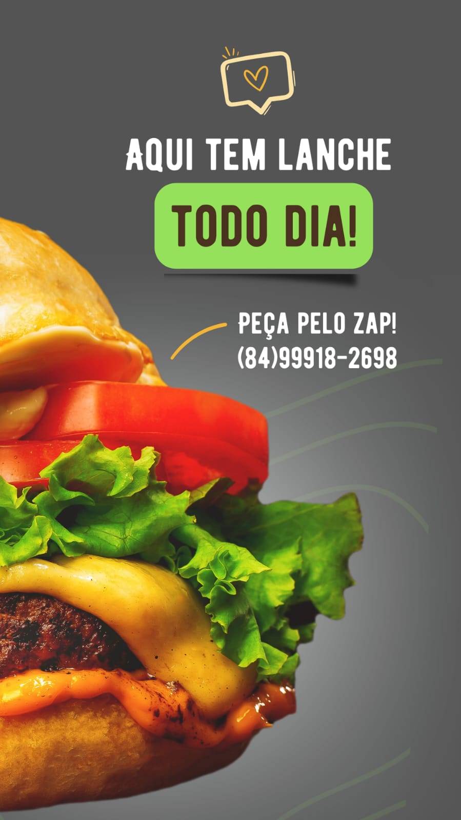 Lanchonete Point dos Lanches cardápio