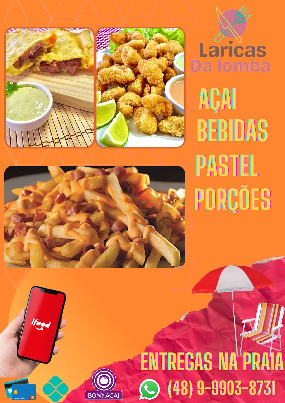 Laricas da Lomba cardápio