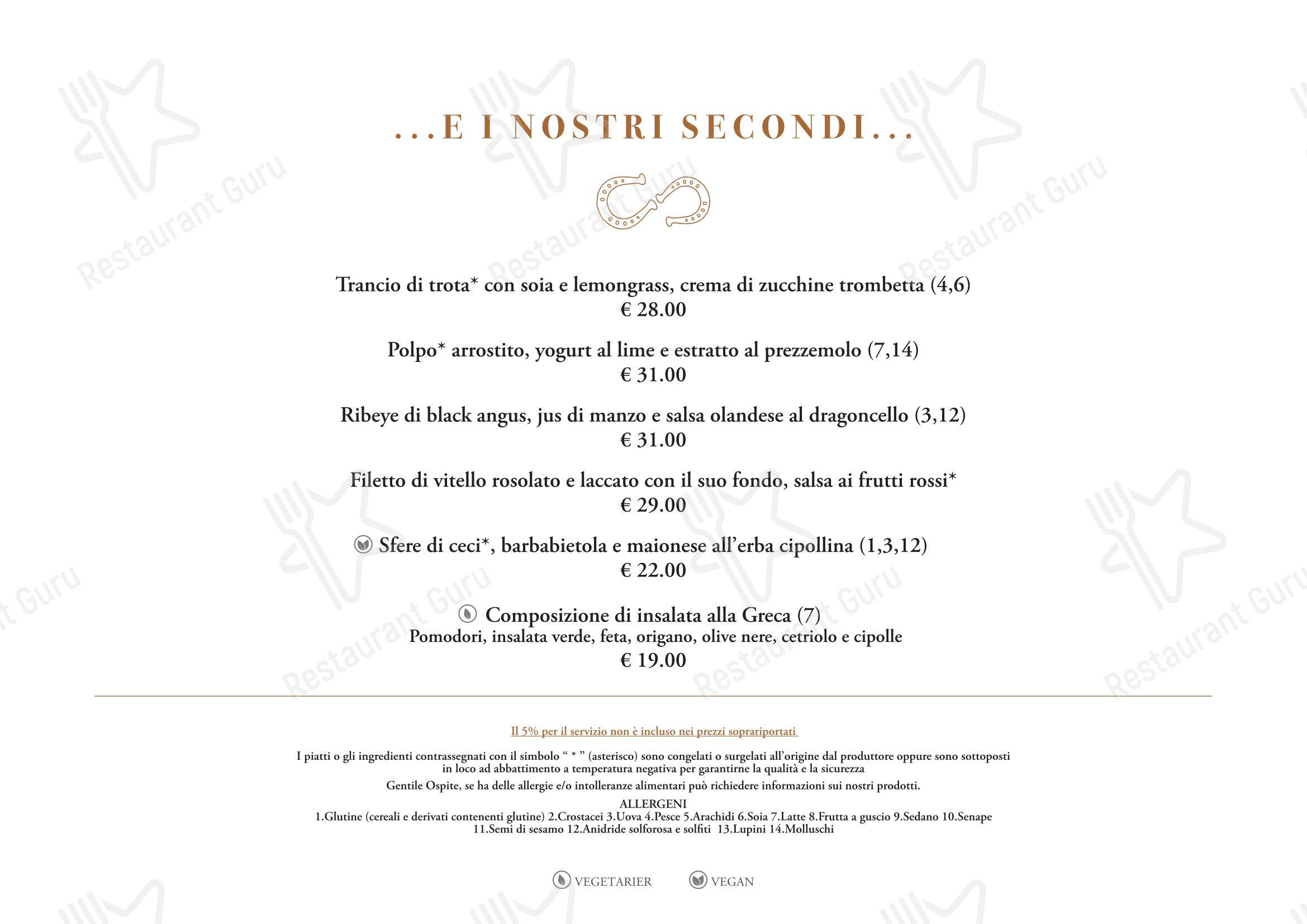 Last Hall dans Baveno - Menu bar