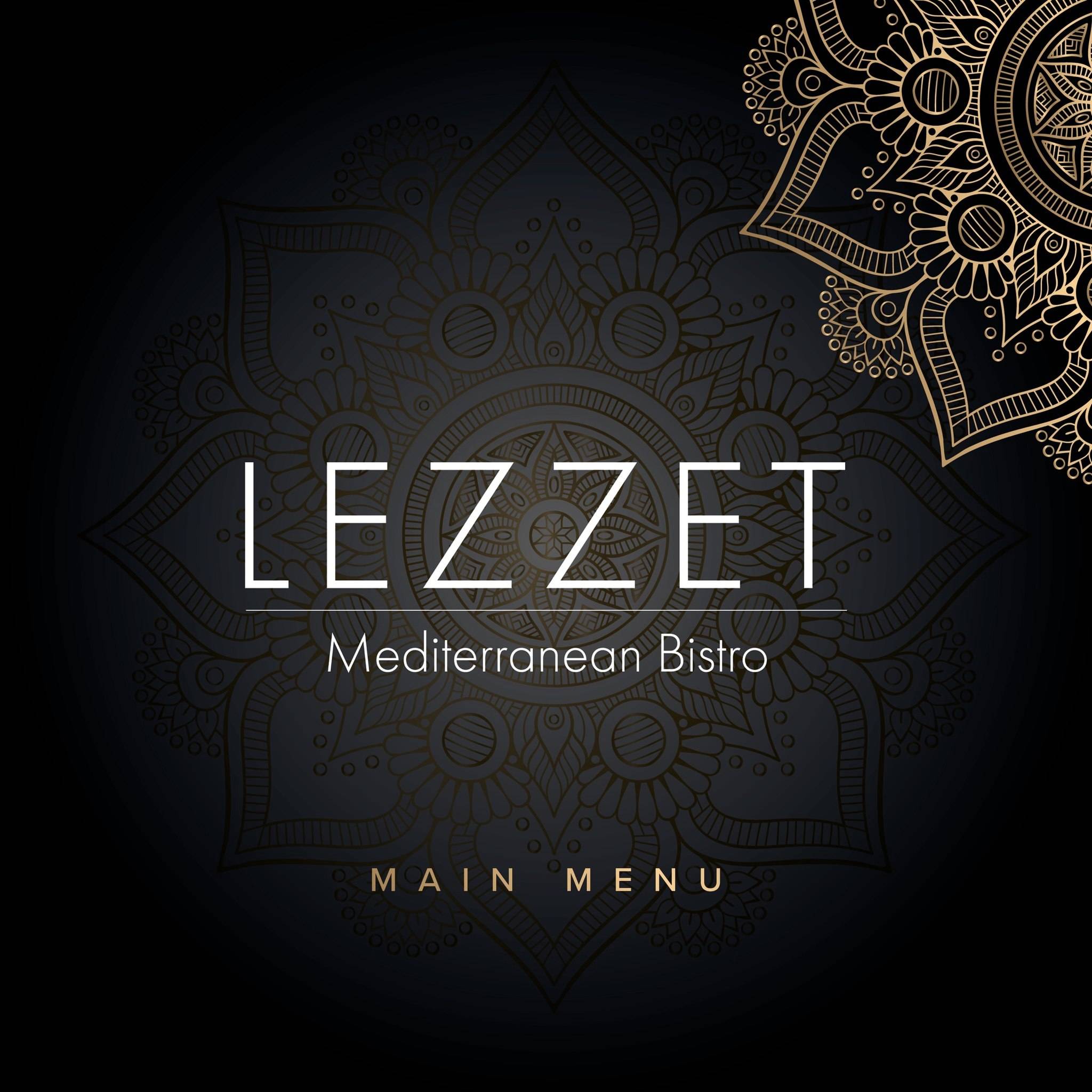 Menu at Lezzet Mediterranean bistro restaurant, Scarborough