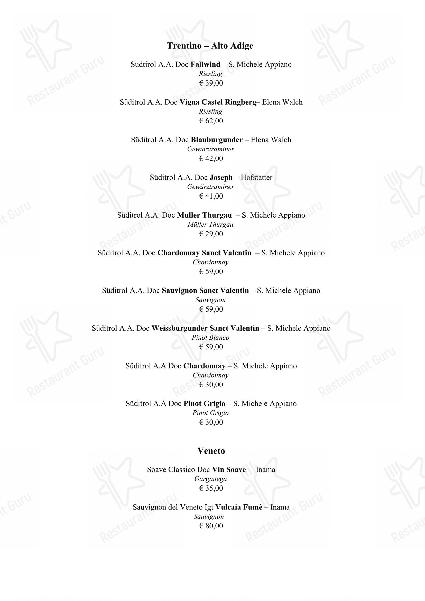 Menu di Life - Menu