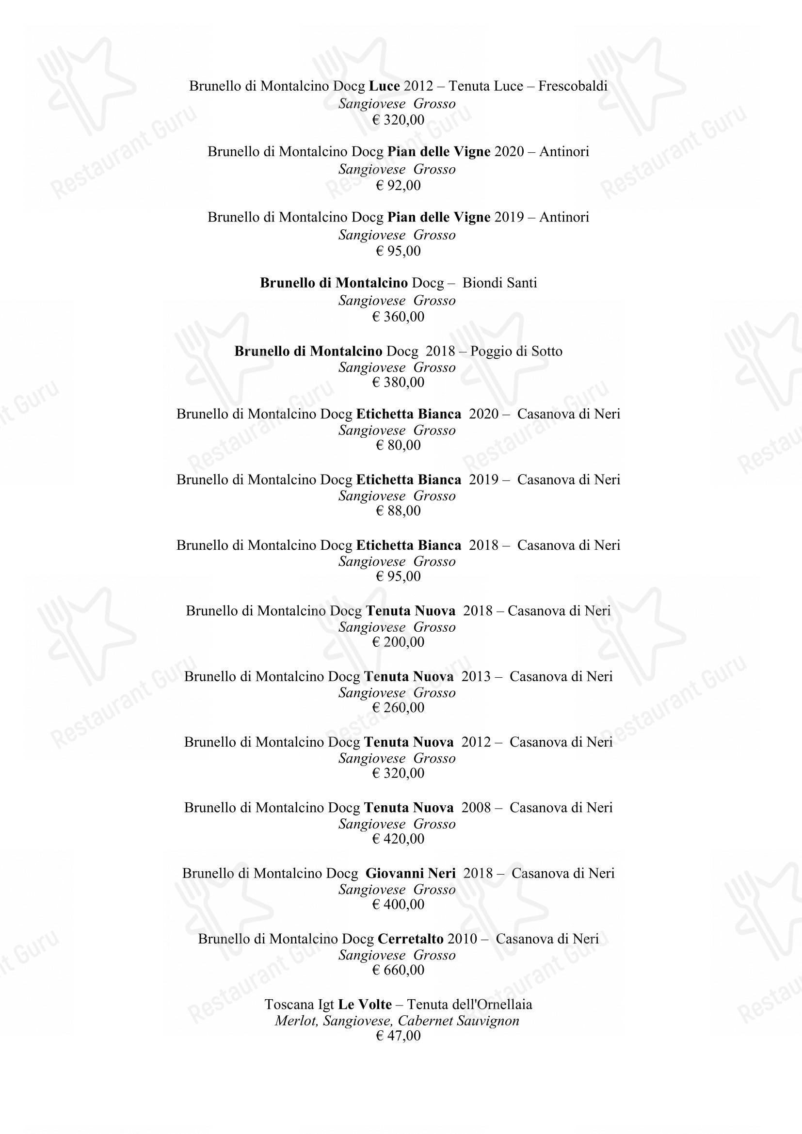 Menu di Life - Menu