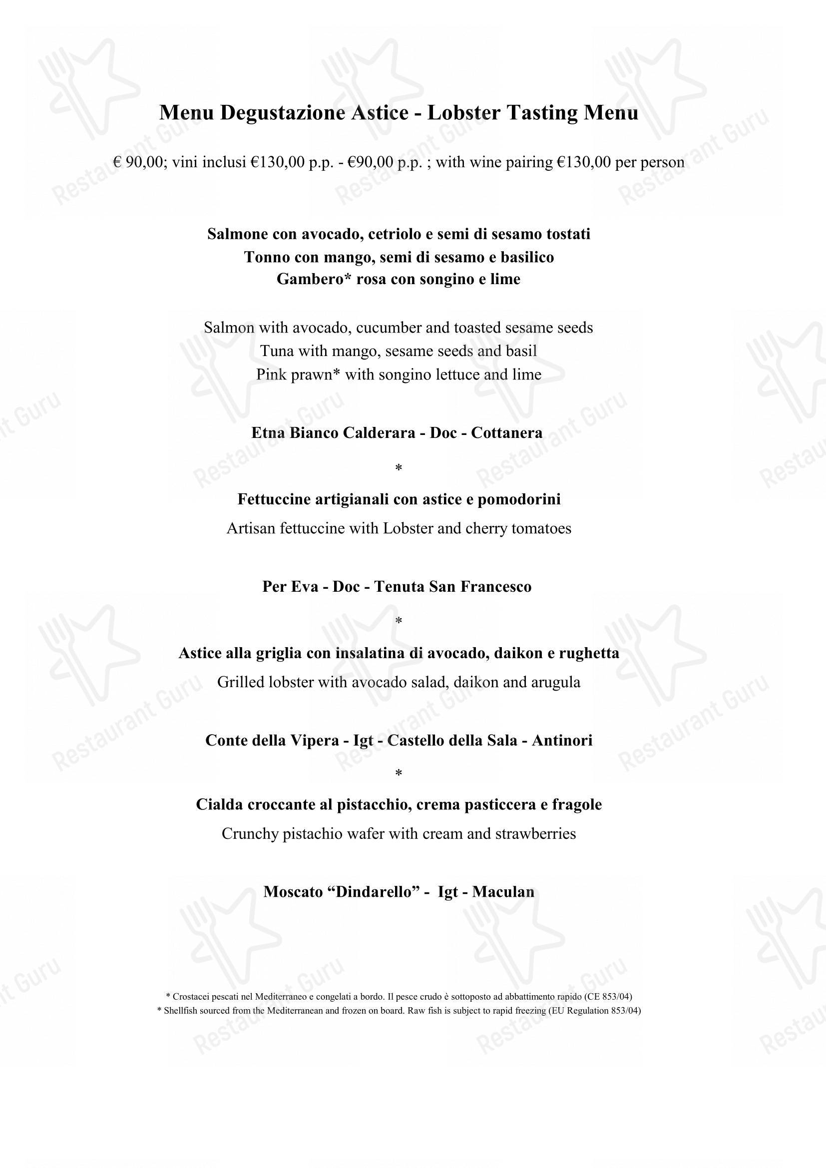 Menu bar per Life in Roma