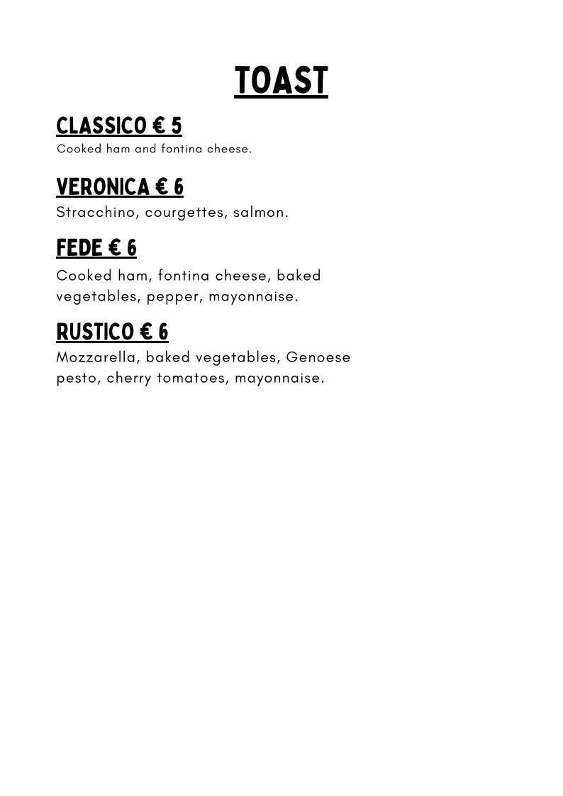 Menu di Bar Maghes 