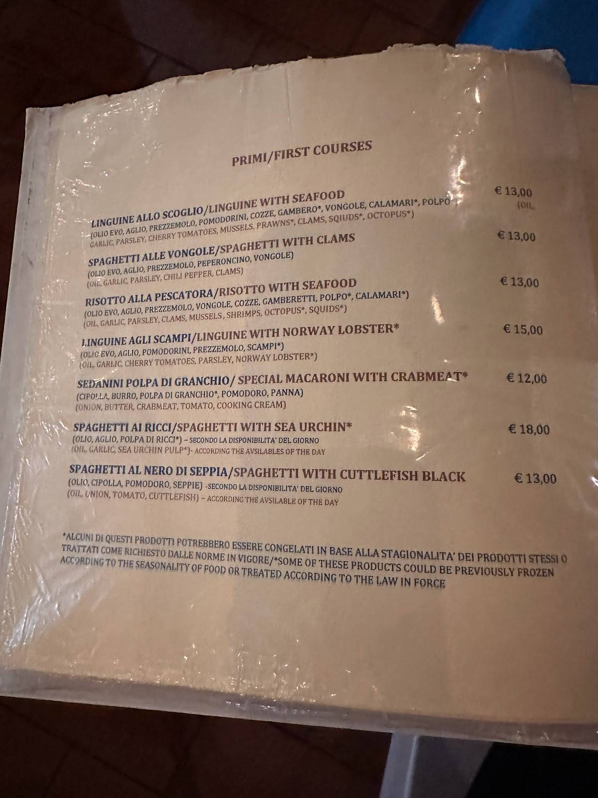 Menu di Longanà 