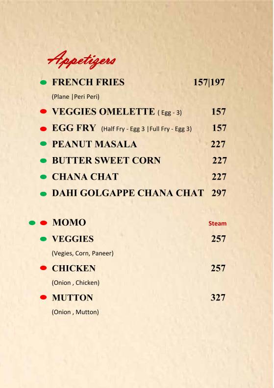 Lotus menu