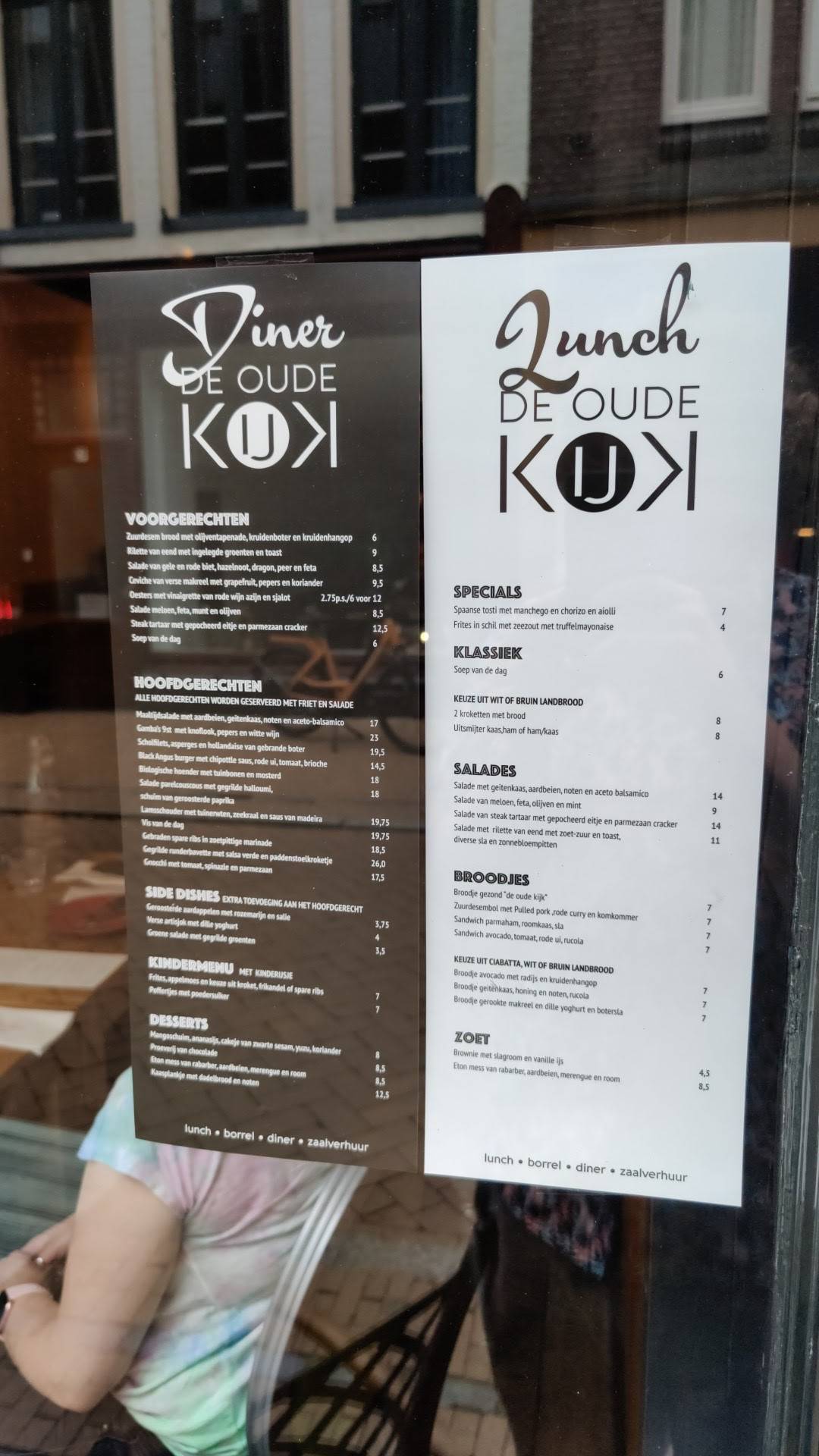 Menu de Louis XV