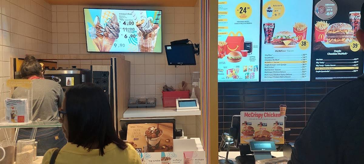 MC Donald's cardápio